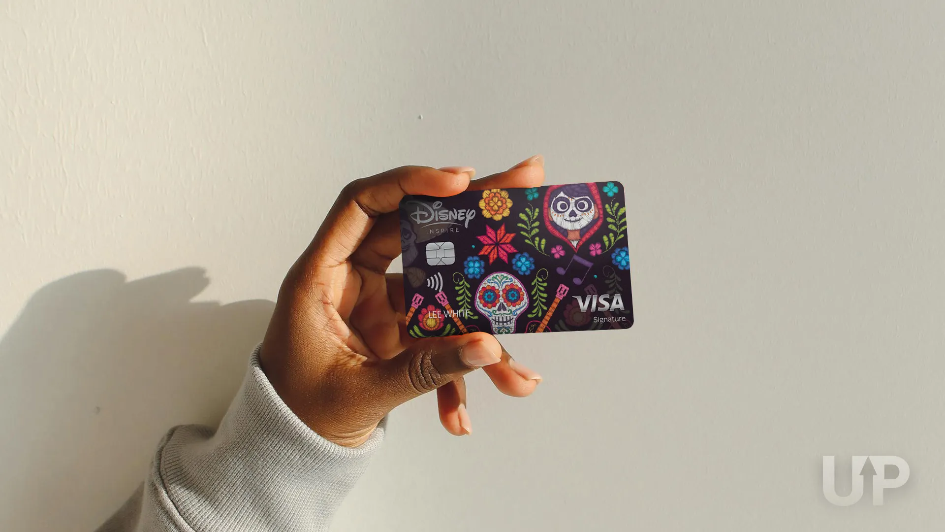 Disney Inspire Visa Card Coco hand Disney Inspire Visa Card Coco hand