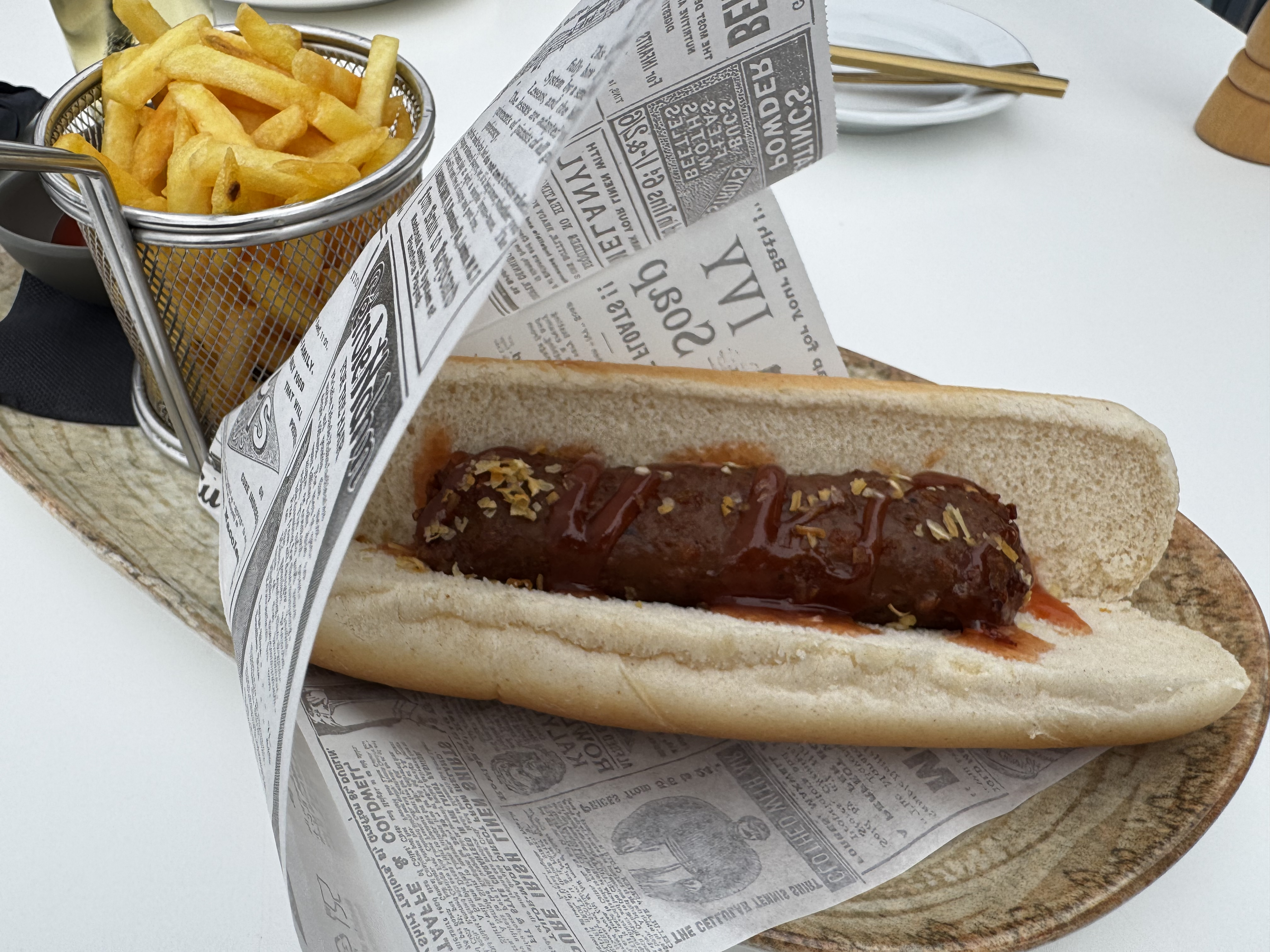 Dreams Madeira Hyatt All Inclusive Desire Sports Bar hot dog