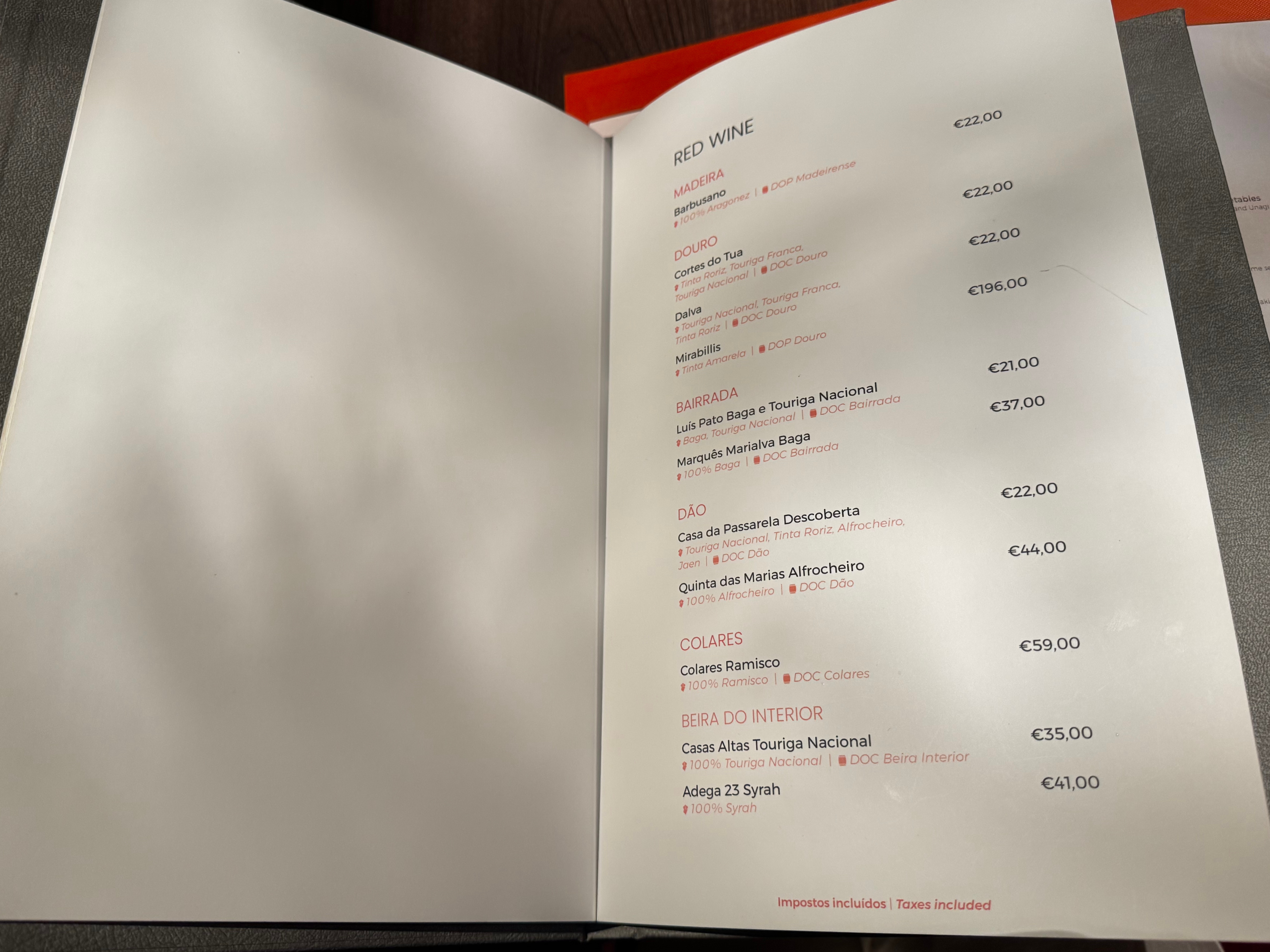 Dreams Madeira Hyatt All Inclusive Oishii premium wines