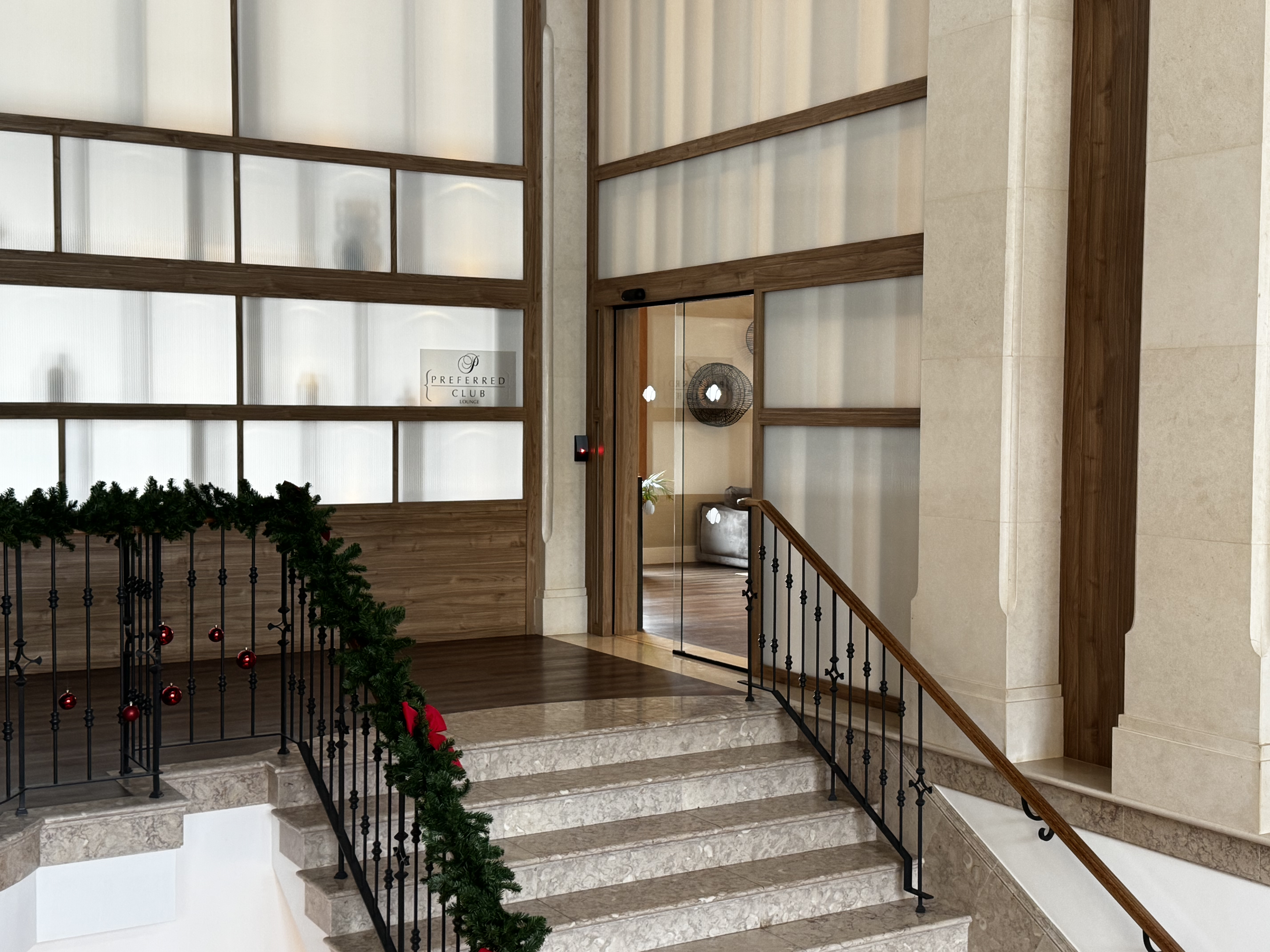 Dreams Madeira Hyatt All Inclusive Preferred Club Lounge door