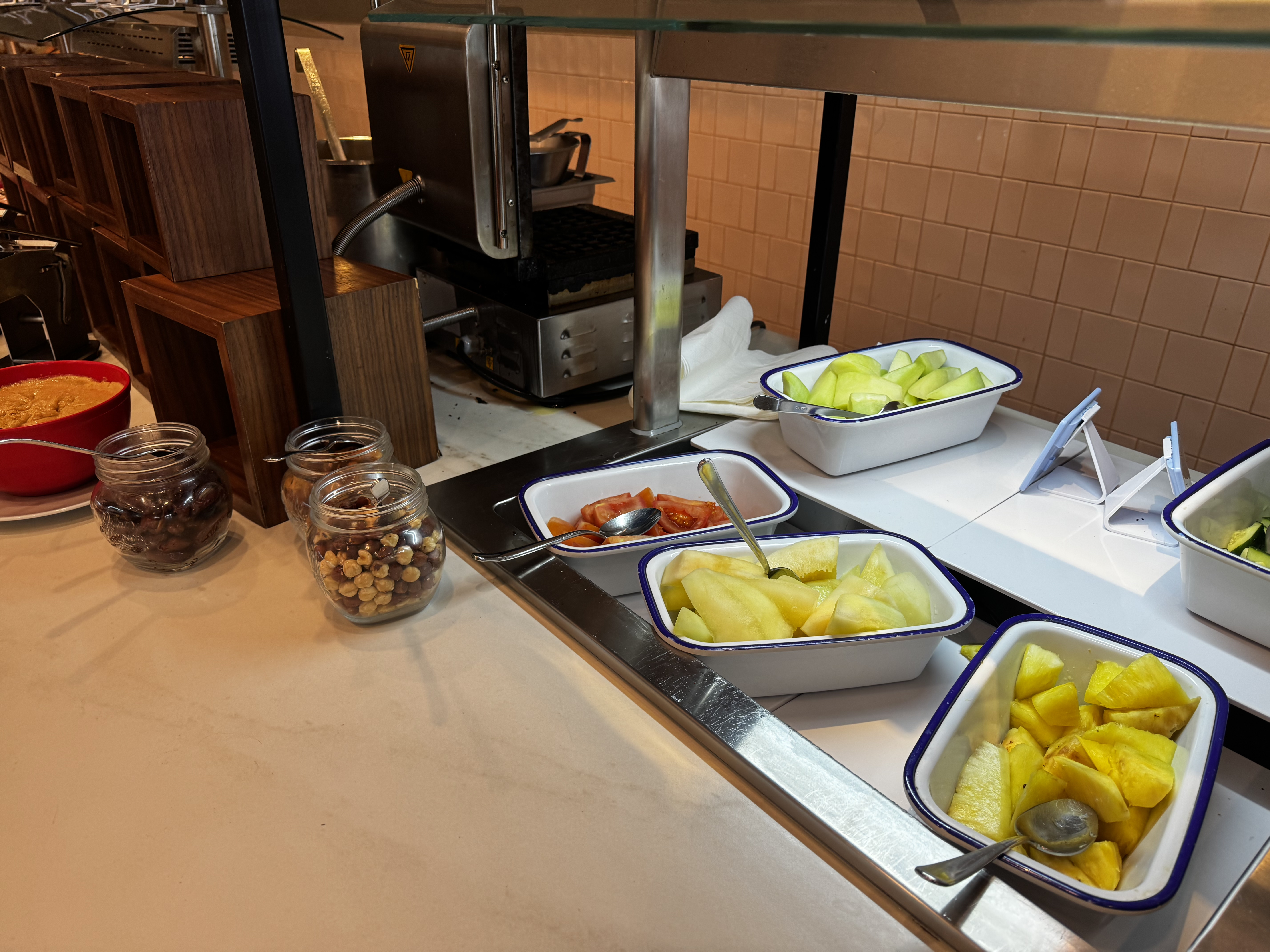 Dreams Madeira Hyatt All Inclusive World Cafe fruits