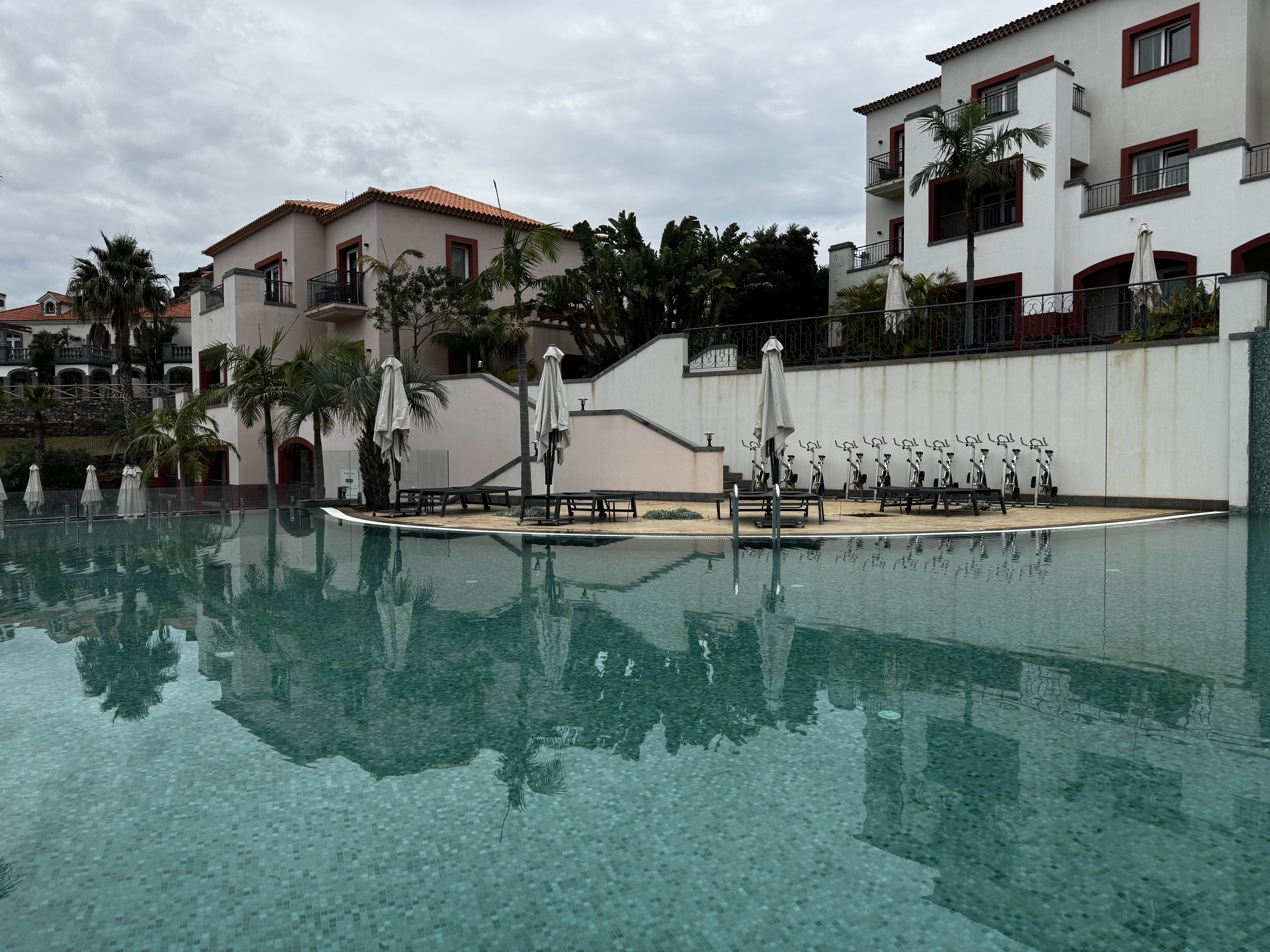 Dreams Madeira Hyatt All Inclusive pool wide