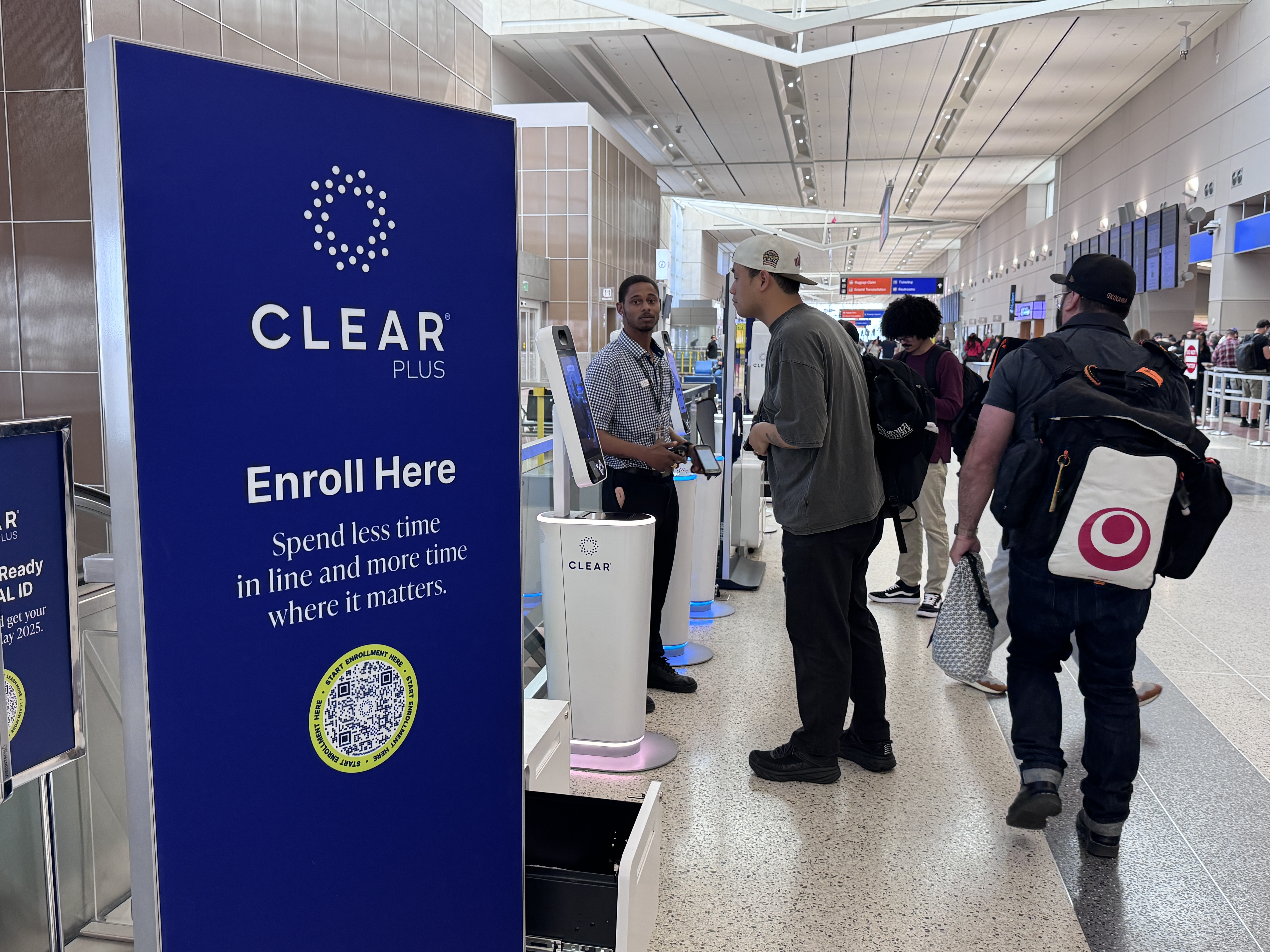 Enroll Clear Plus LAS airport