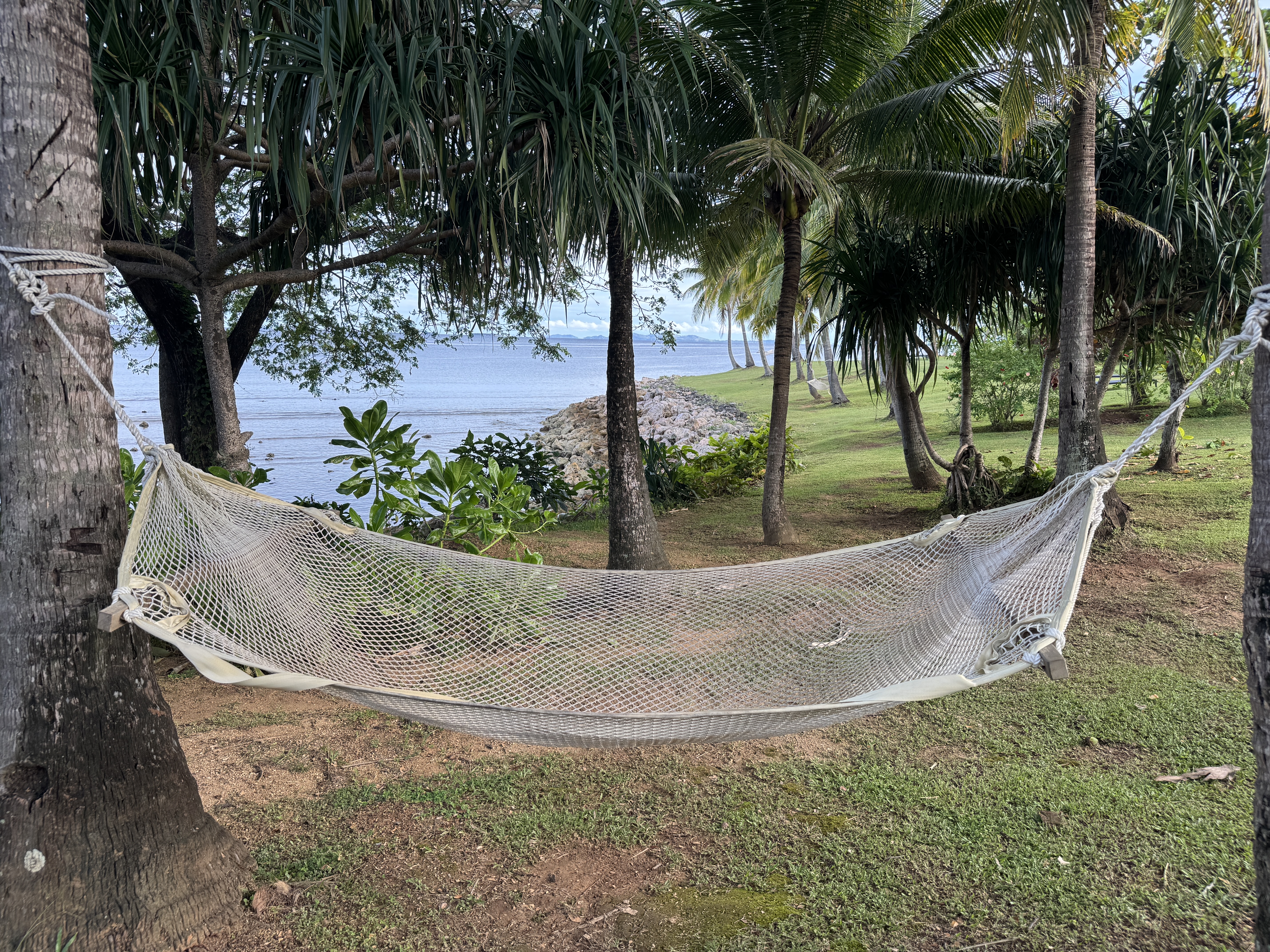 Fiji Marriott Resort Momi Bay hammock ocean side