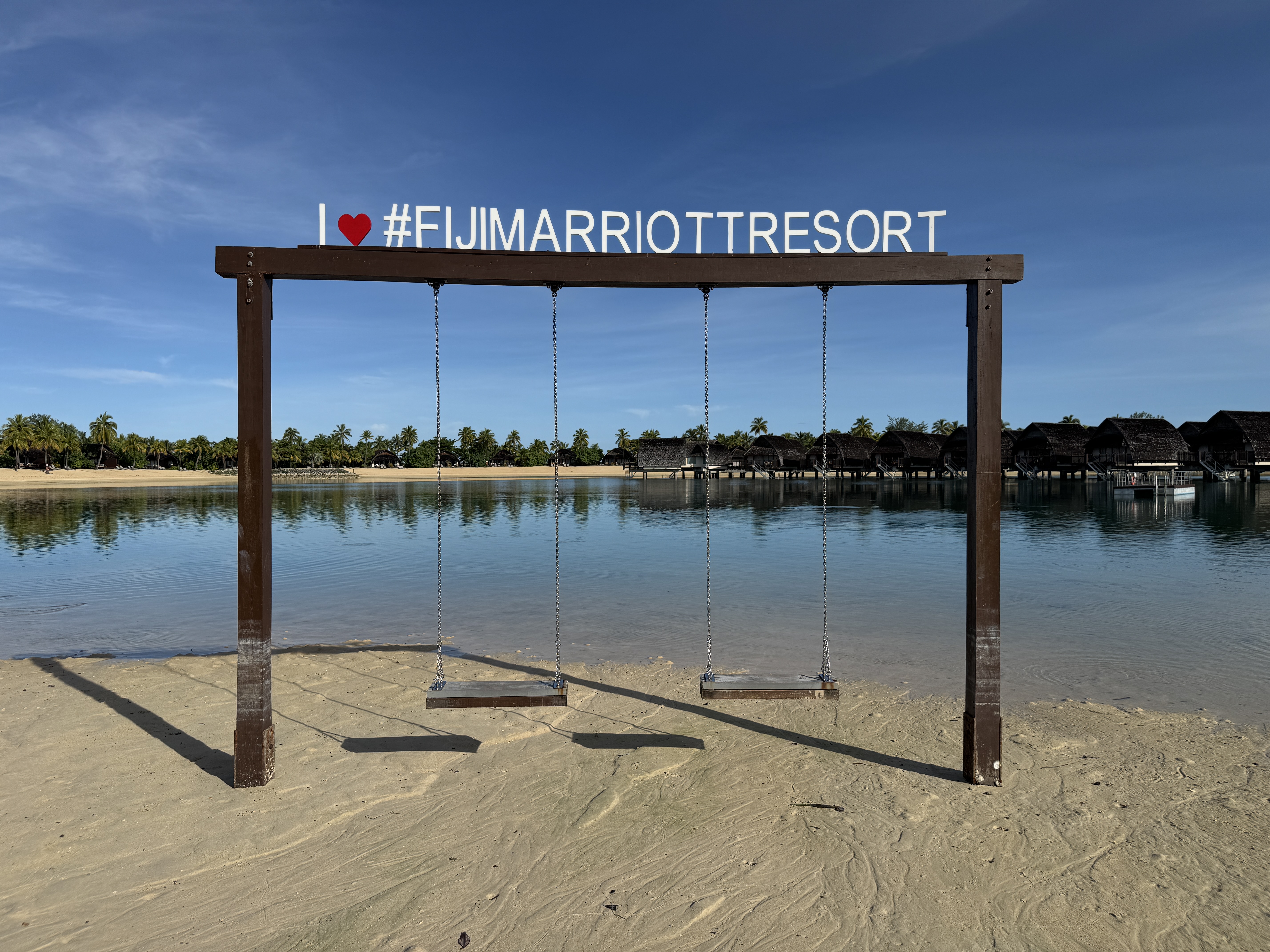 Fiji Marriott Resort Momi Bay sign