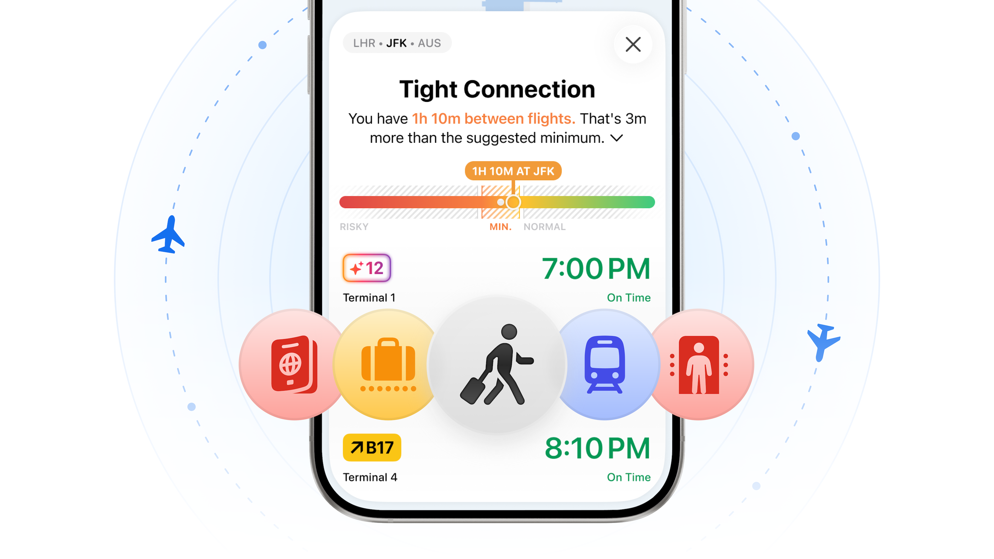 Flighty Tight Connection Example Flighty Tight Connection Example