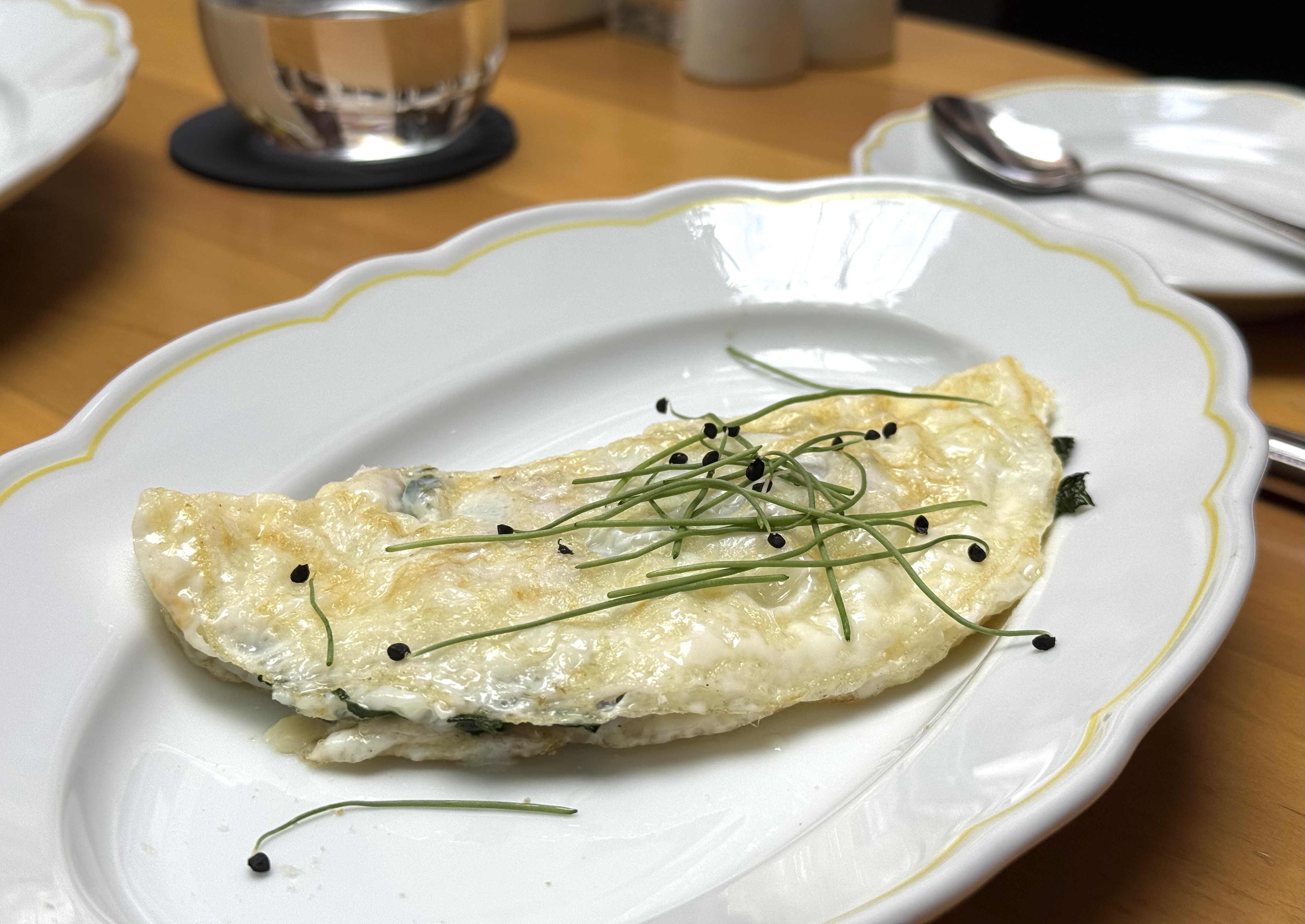 Four Seasons Casa Medina Bogota breakfast omelette Four Seasons Casa Medina Bogota breakfast omelette