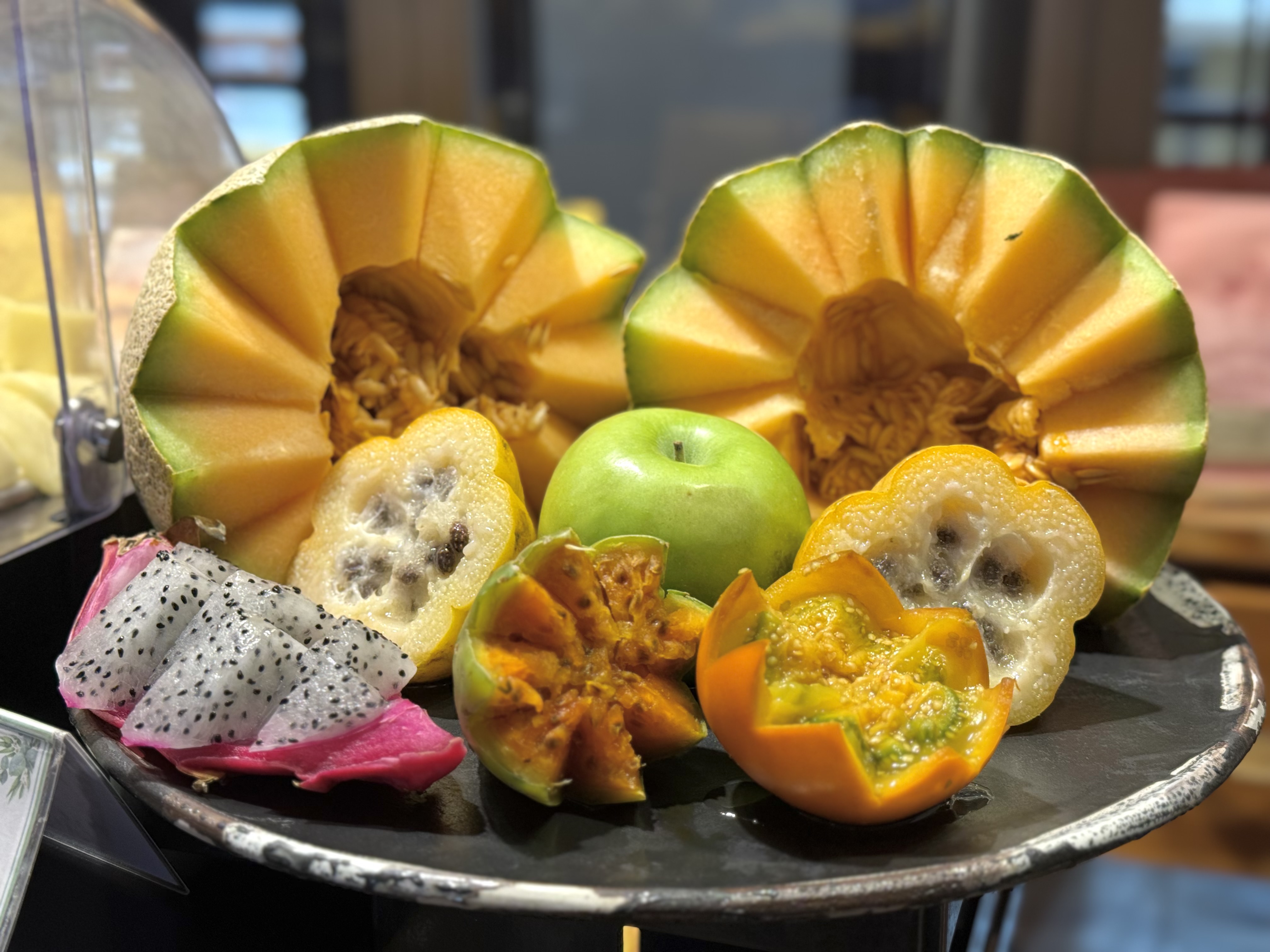 Four Seasons Casa Medina Bogota fruit art Four Seasons Casa Medina Bogota fruit art