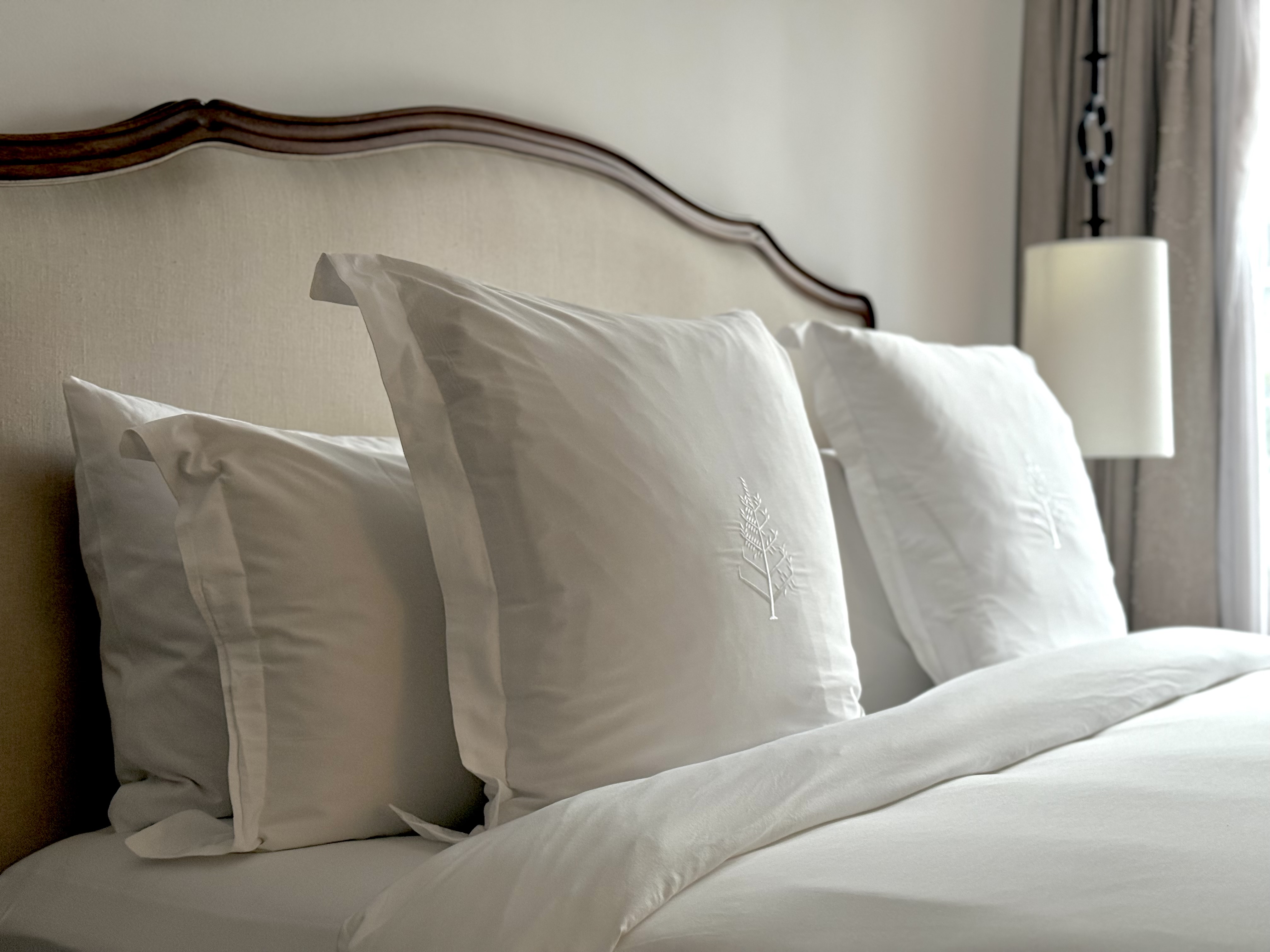 Four Seasons Casa Medina Bogota room pillow close up Four Seasons Casa Medina Bogota room pillow close up