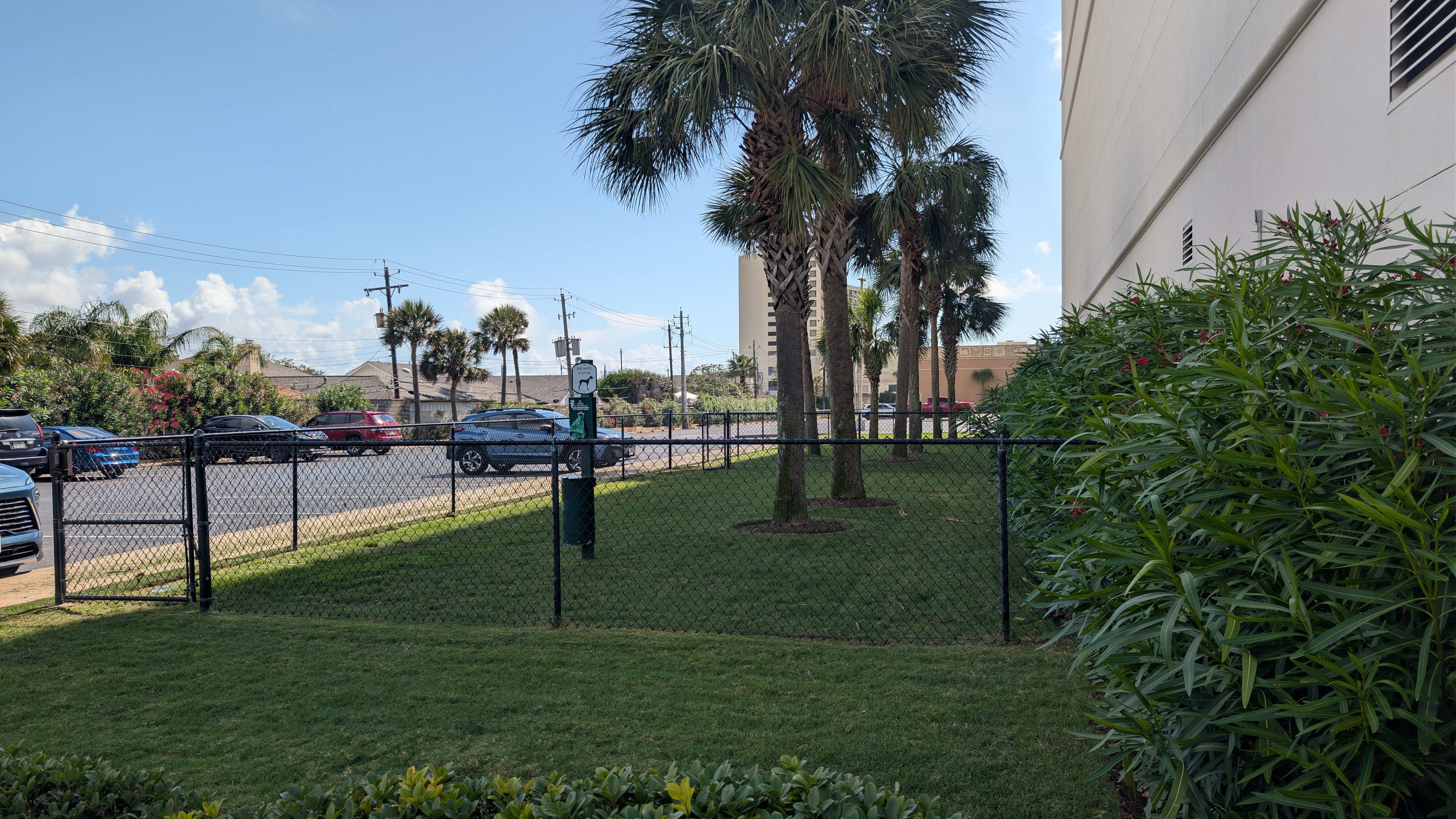 Hilton Galveston Island Resort pet area