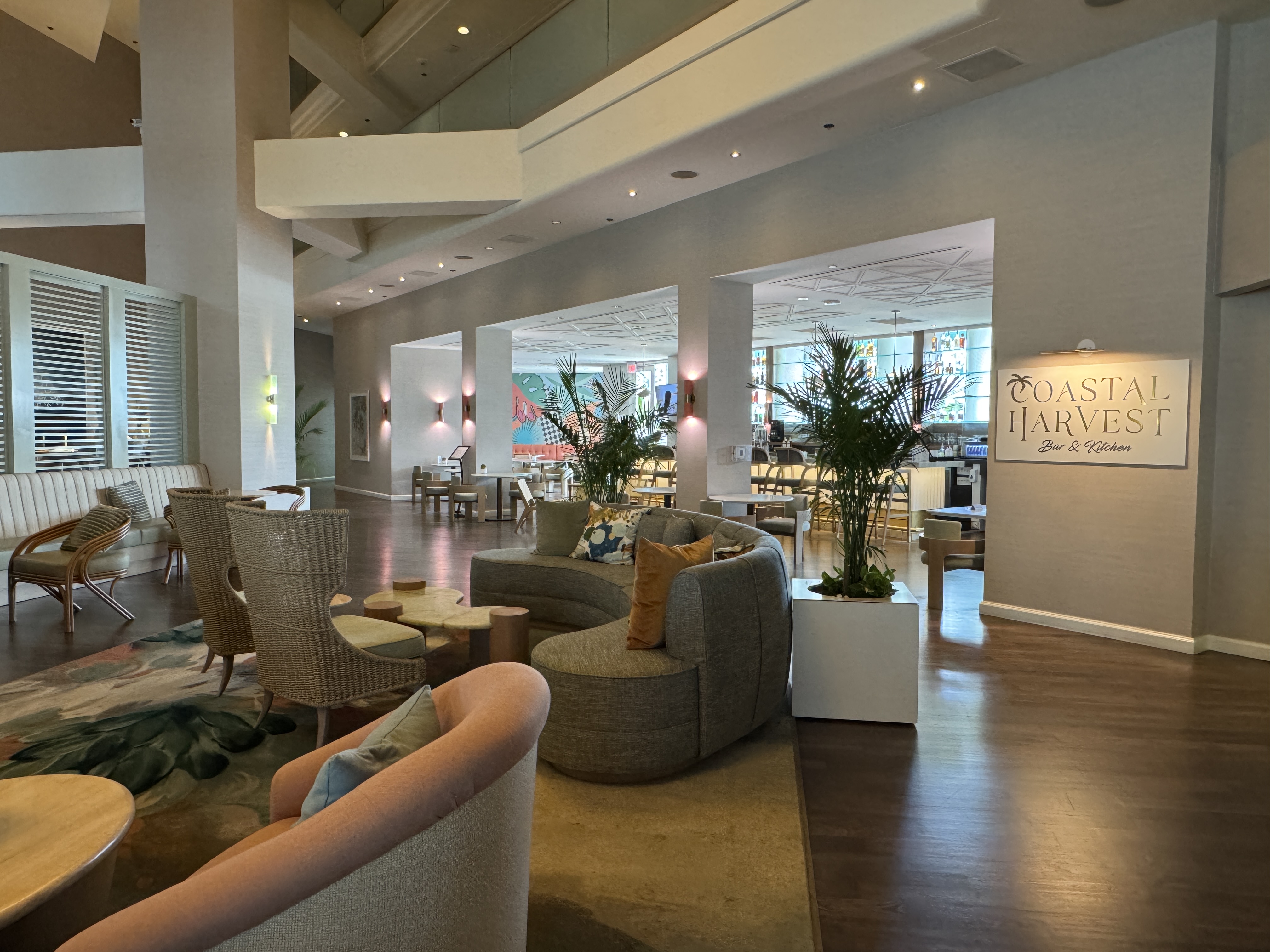 Hyatt Centric Delfina Santa Monica lobby
