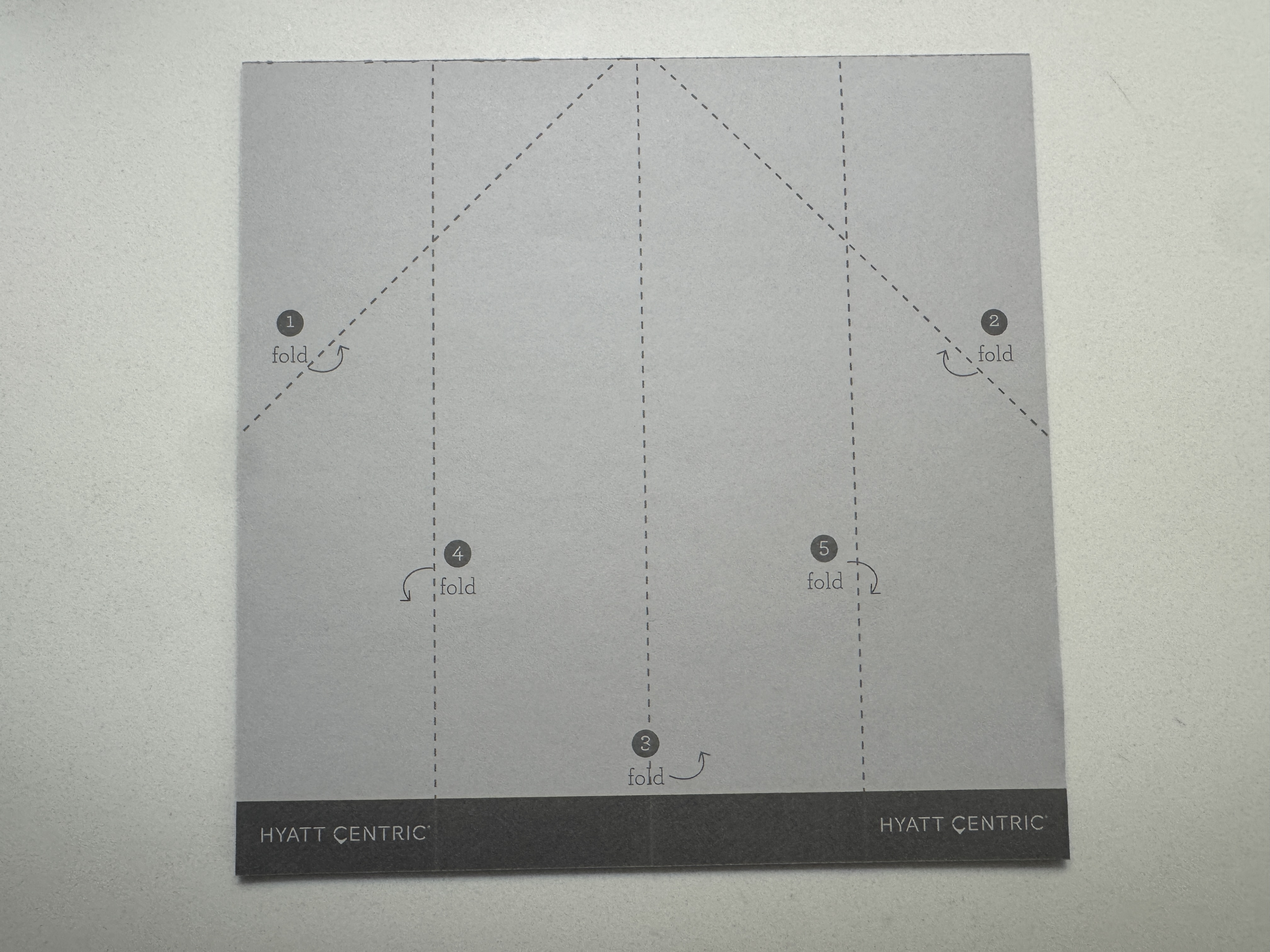 Hyatt Centric Delfina Santa Monica paper airplane Hyatt Centric Delfina Santa Monica paper airplane