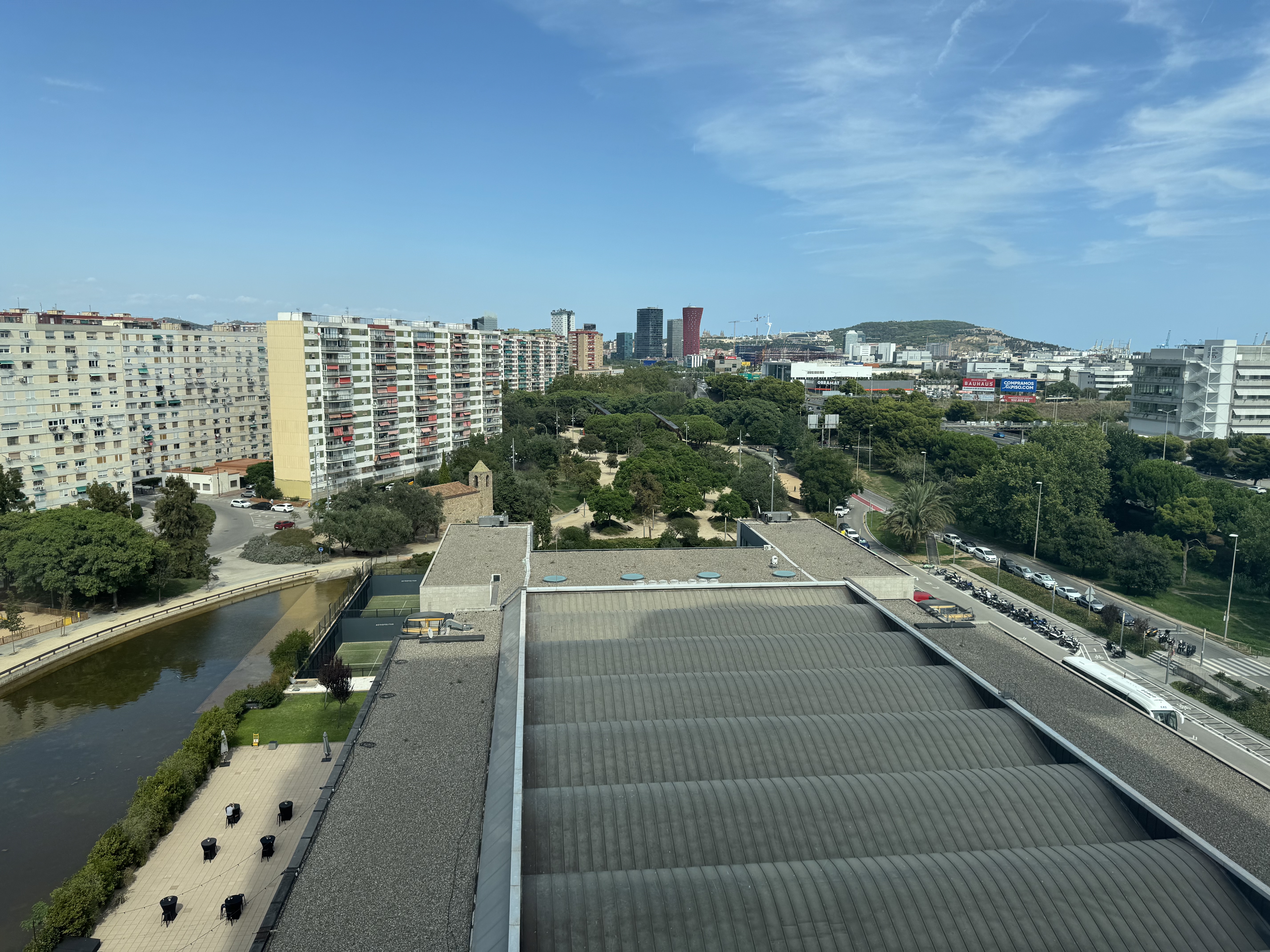 Hyatt Regency Barcelona Tower view
