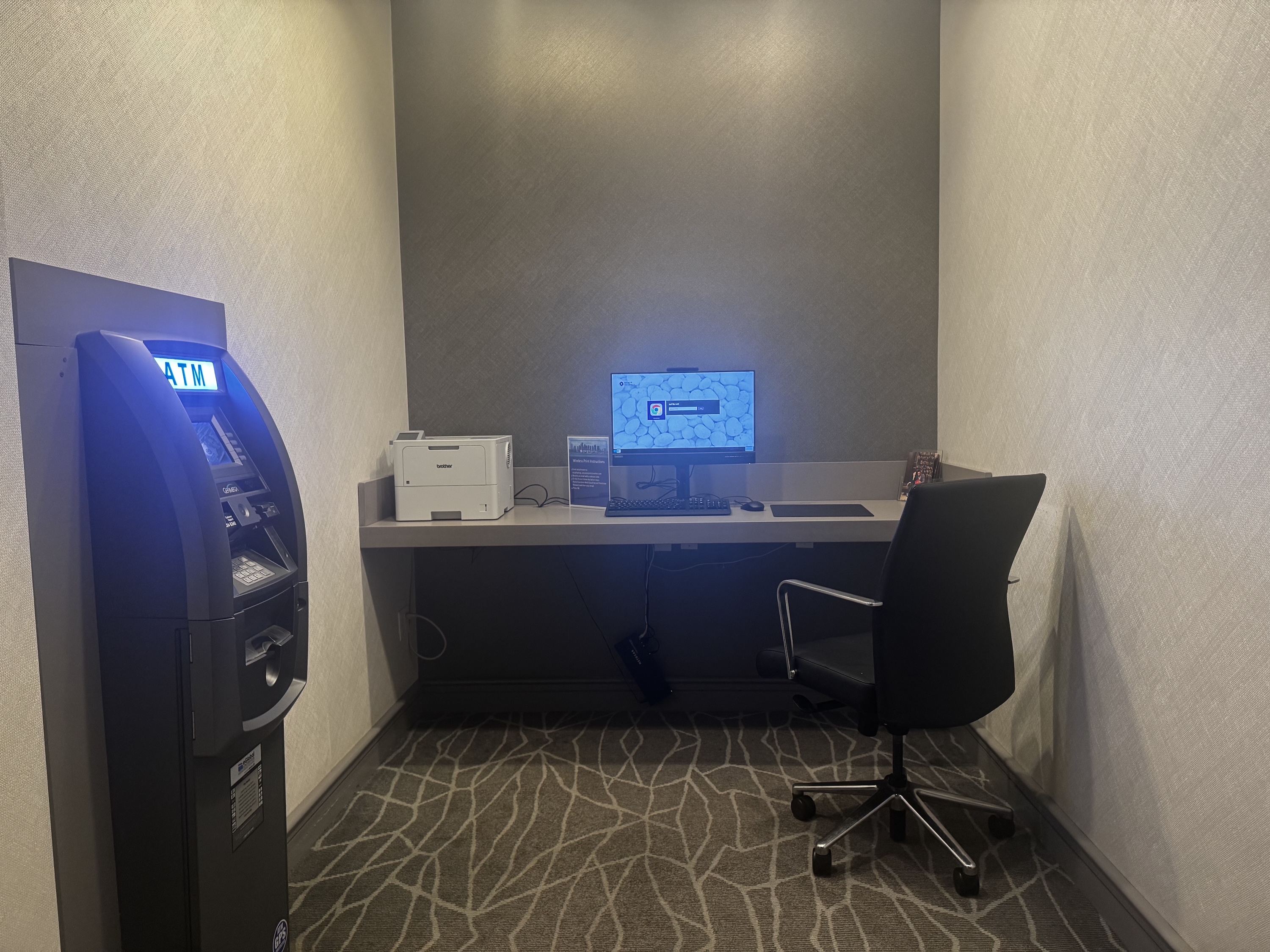 Hyatt Regency Boston Harbor business center Hyatt Regency Boston Harbor business center