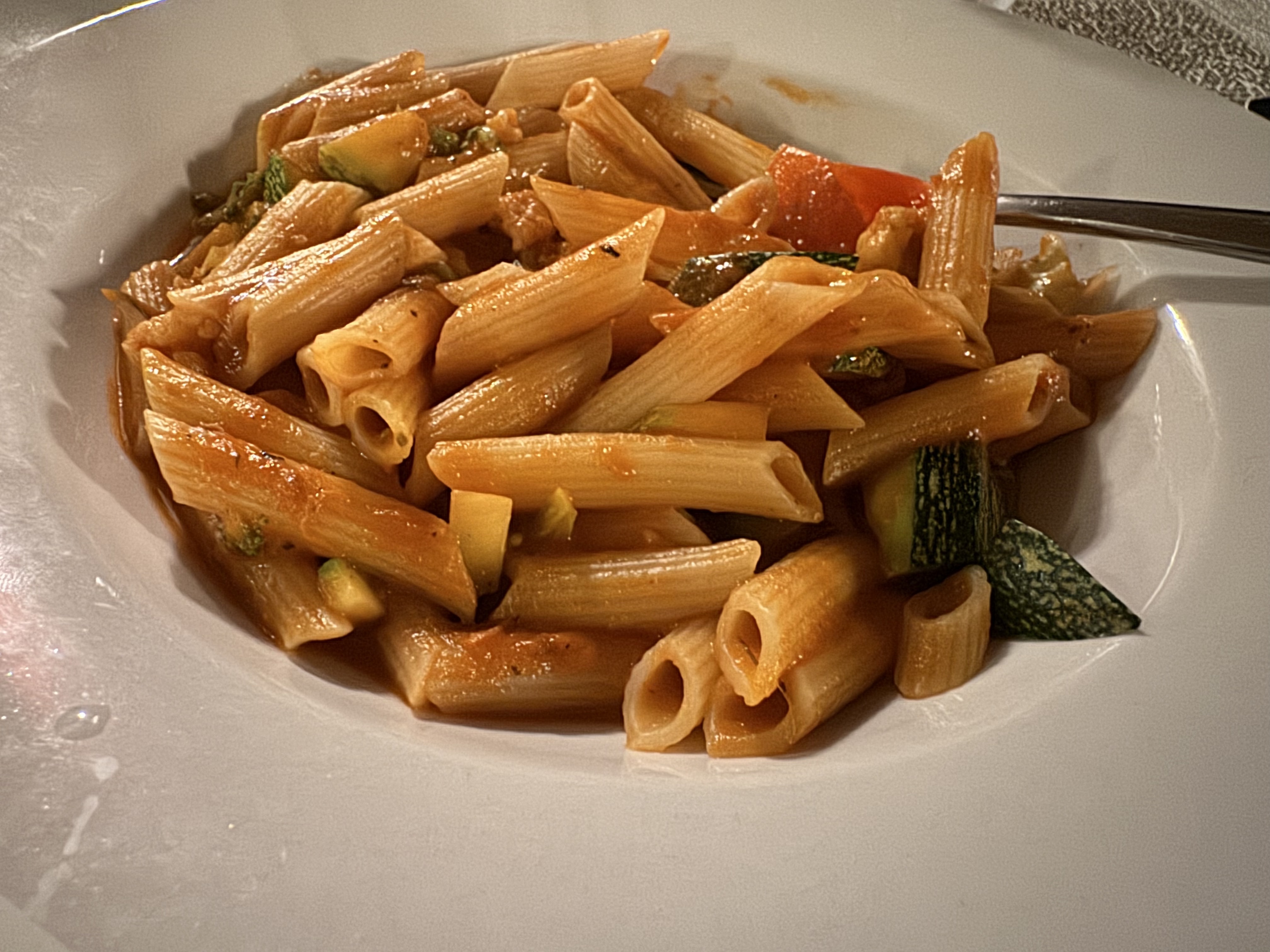Hyatt Secrets Playa Esmeralda Portofino Penne Pasta