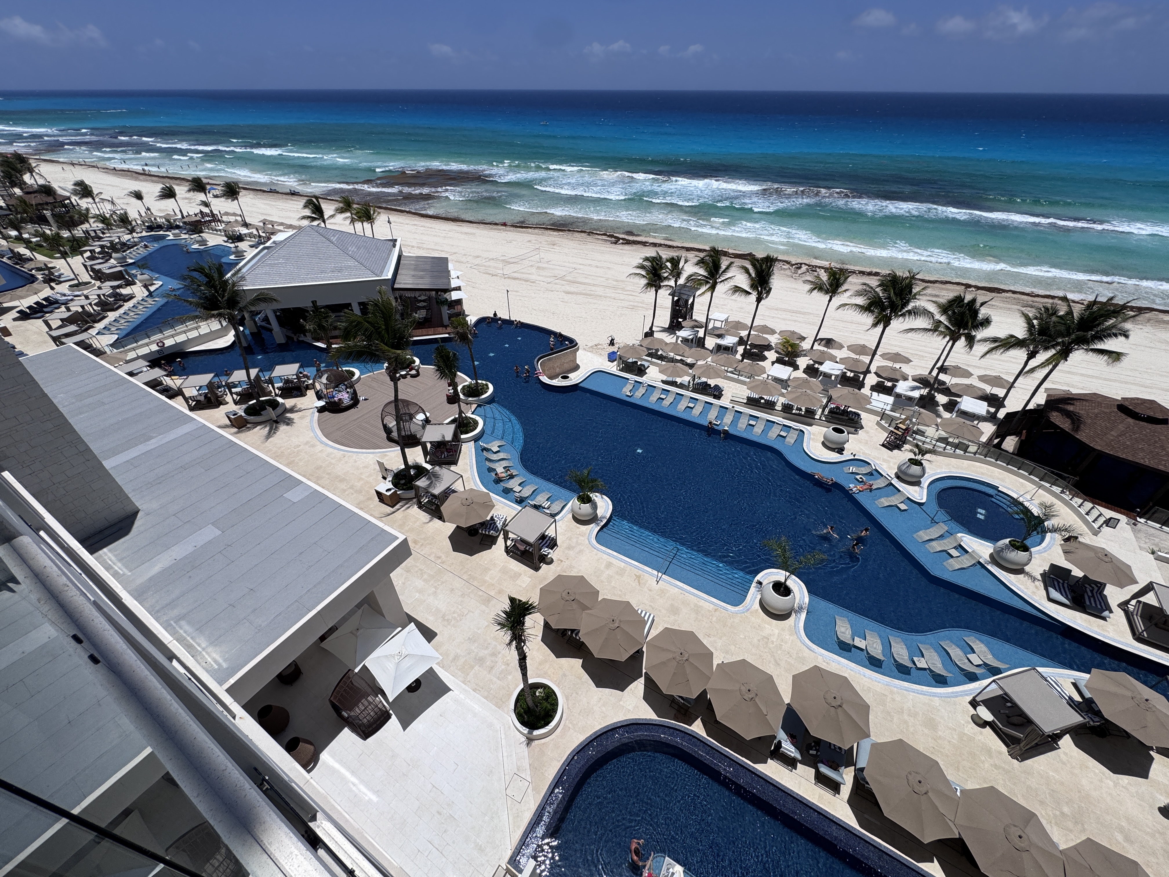 Hyatt Zilara Cancun Aerial Pool Beach View