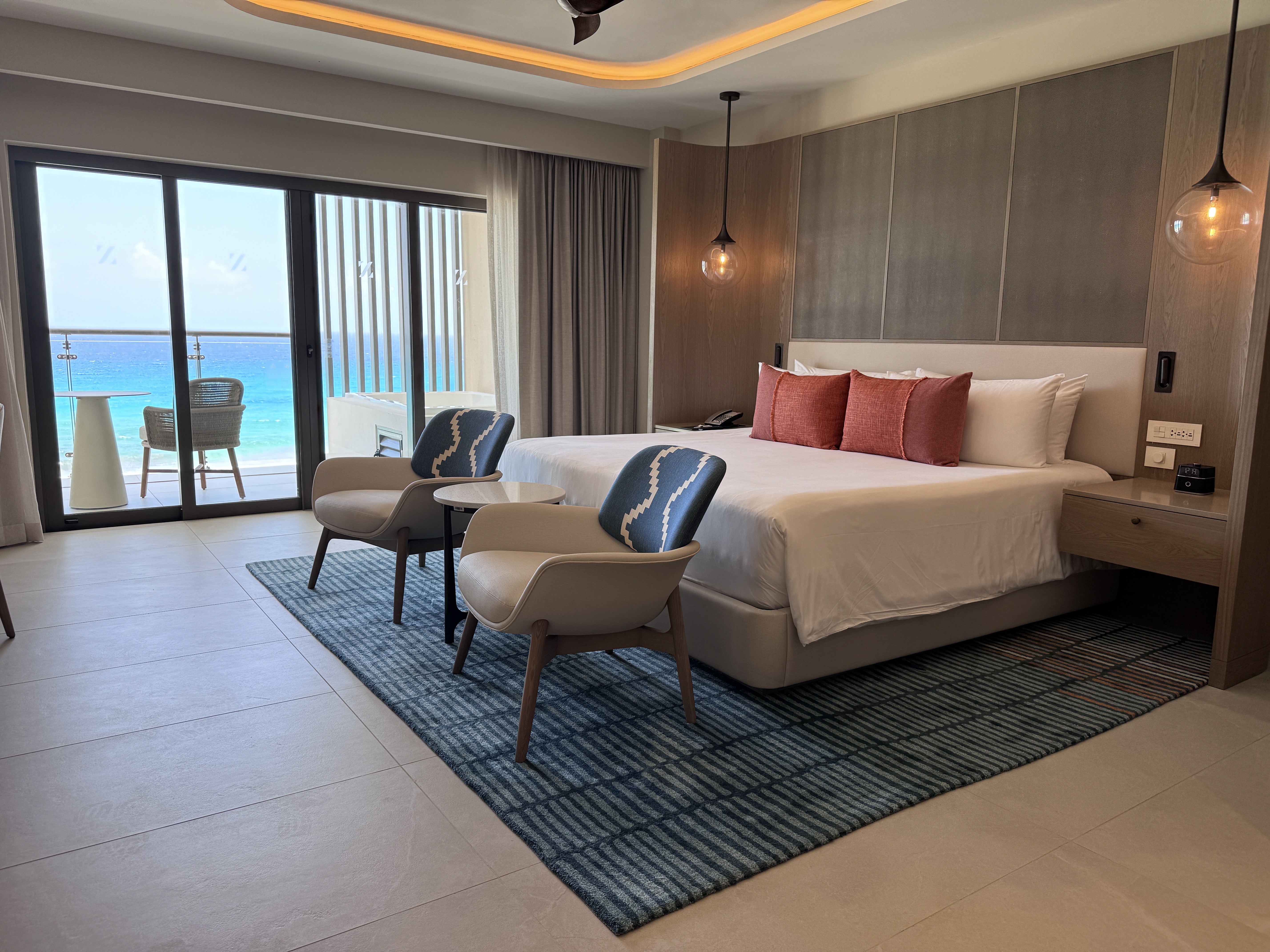 Hyatt Zilara Cancun Bedroom Seating Area Chairs