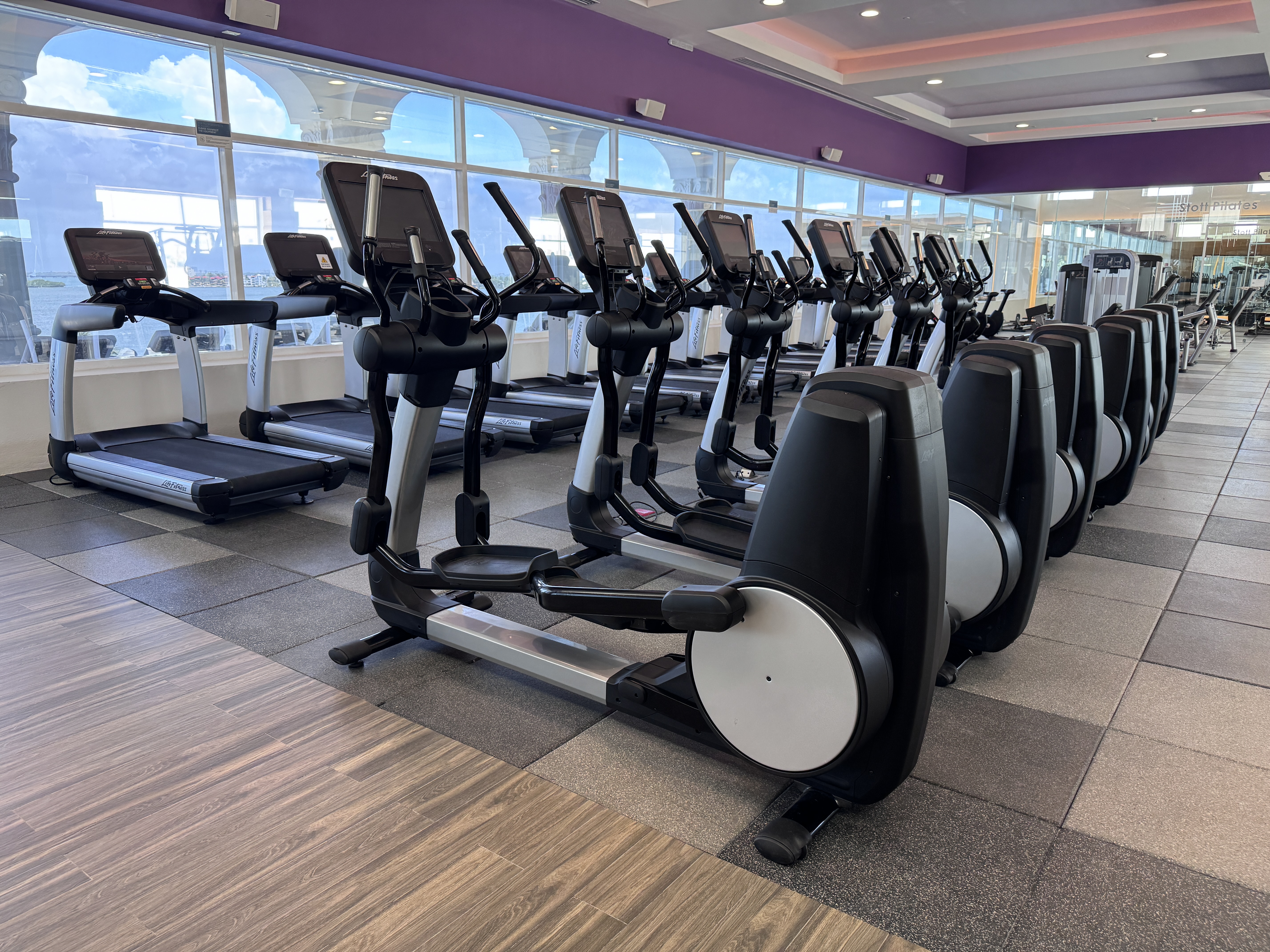 Hyatt Zilara Cancun Gym Cardio Machines Row
