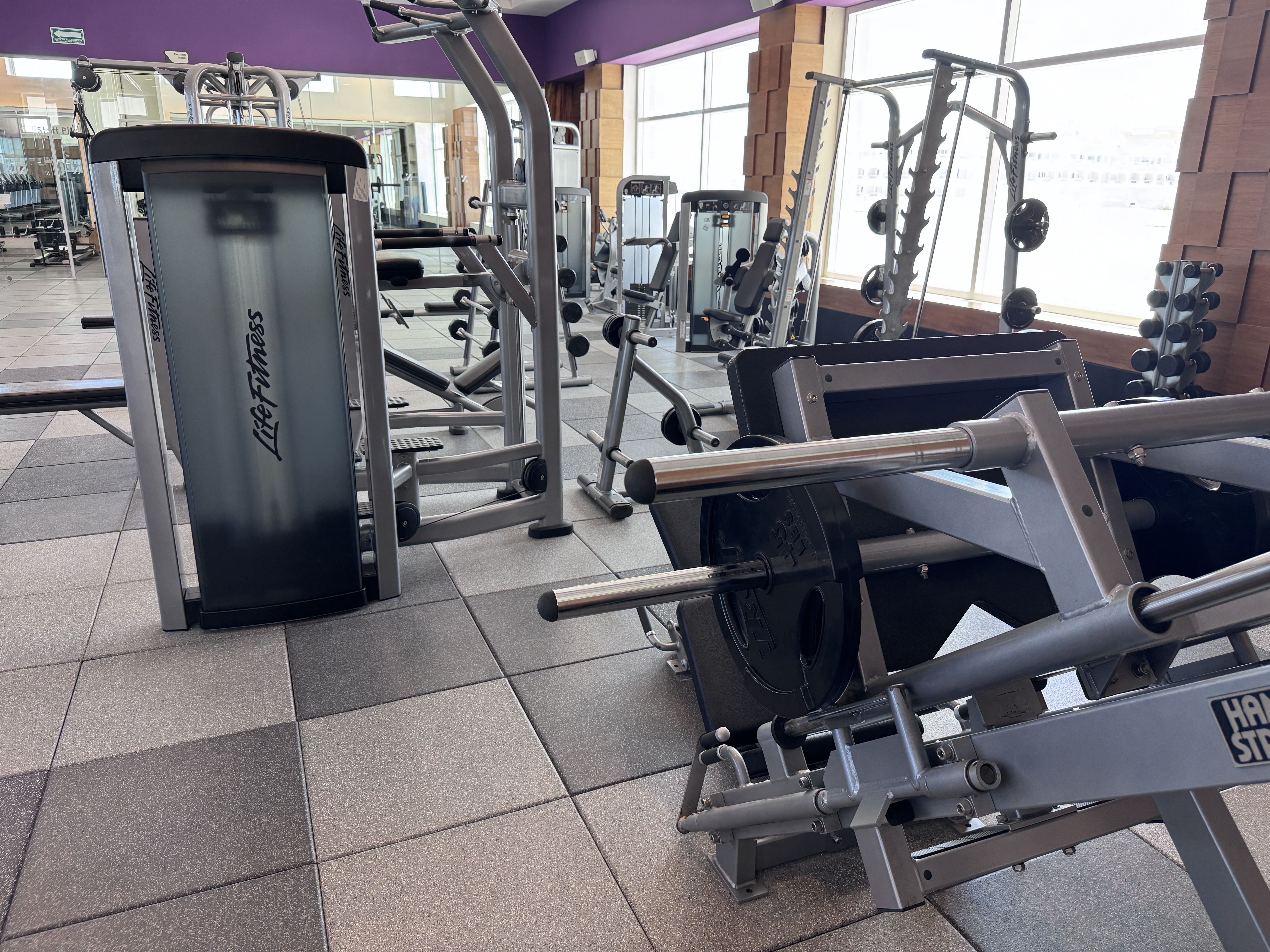 Hyatt Zilara Cancun Gym Weight Machines Area