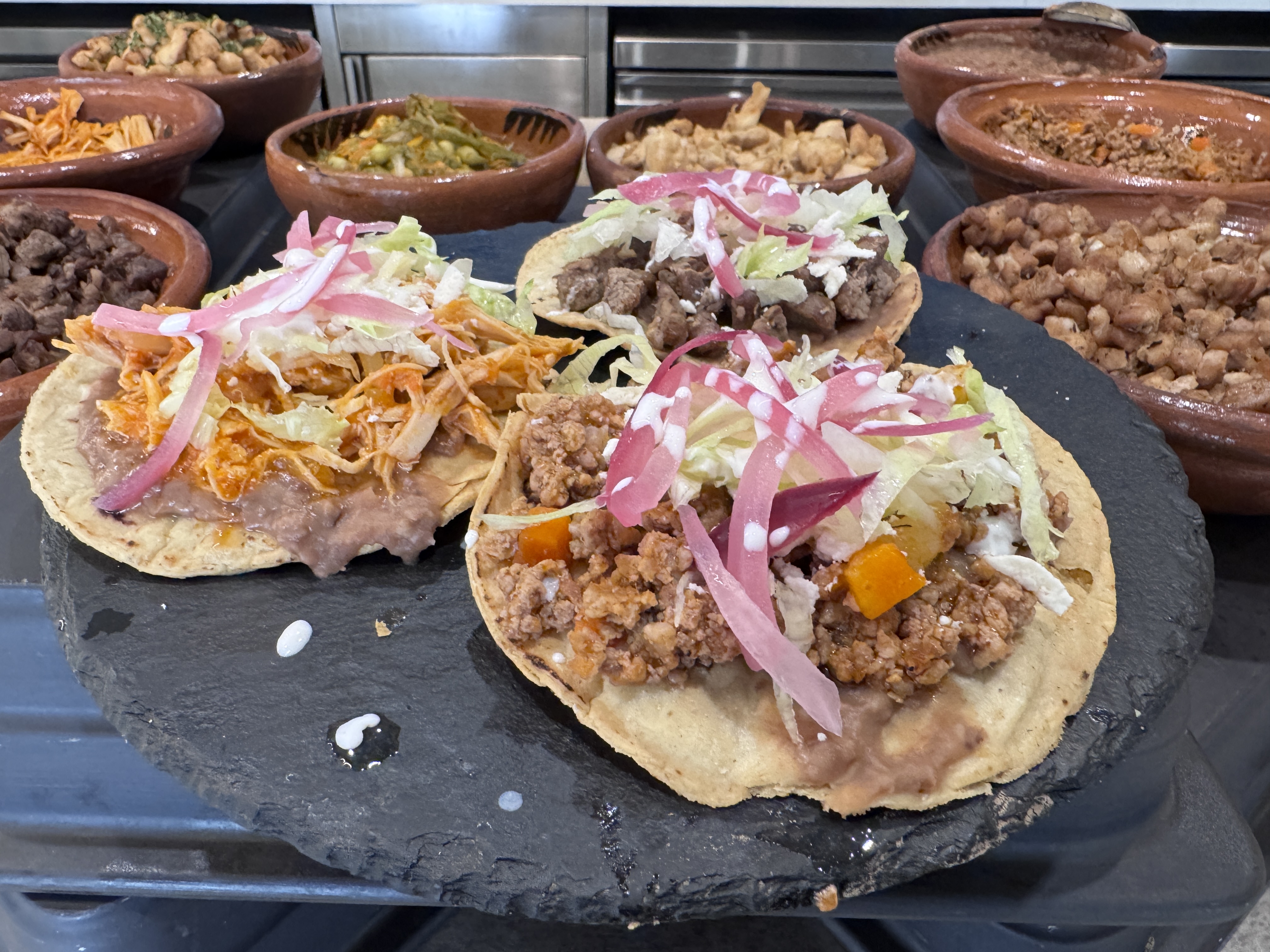 Hyatt Zilara Cancun Tacos Slate Board Sides