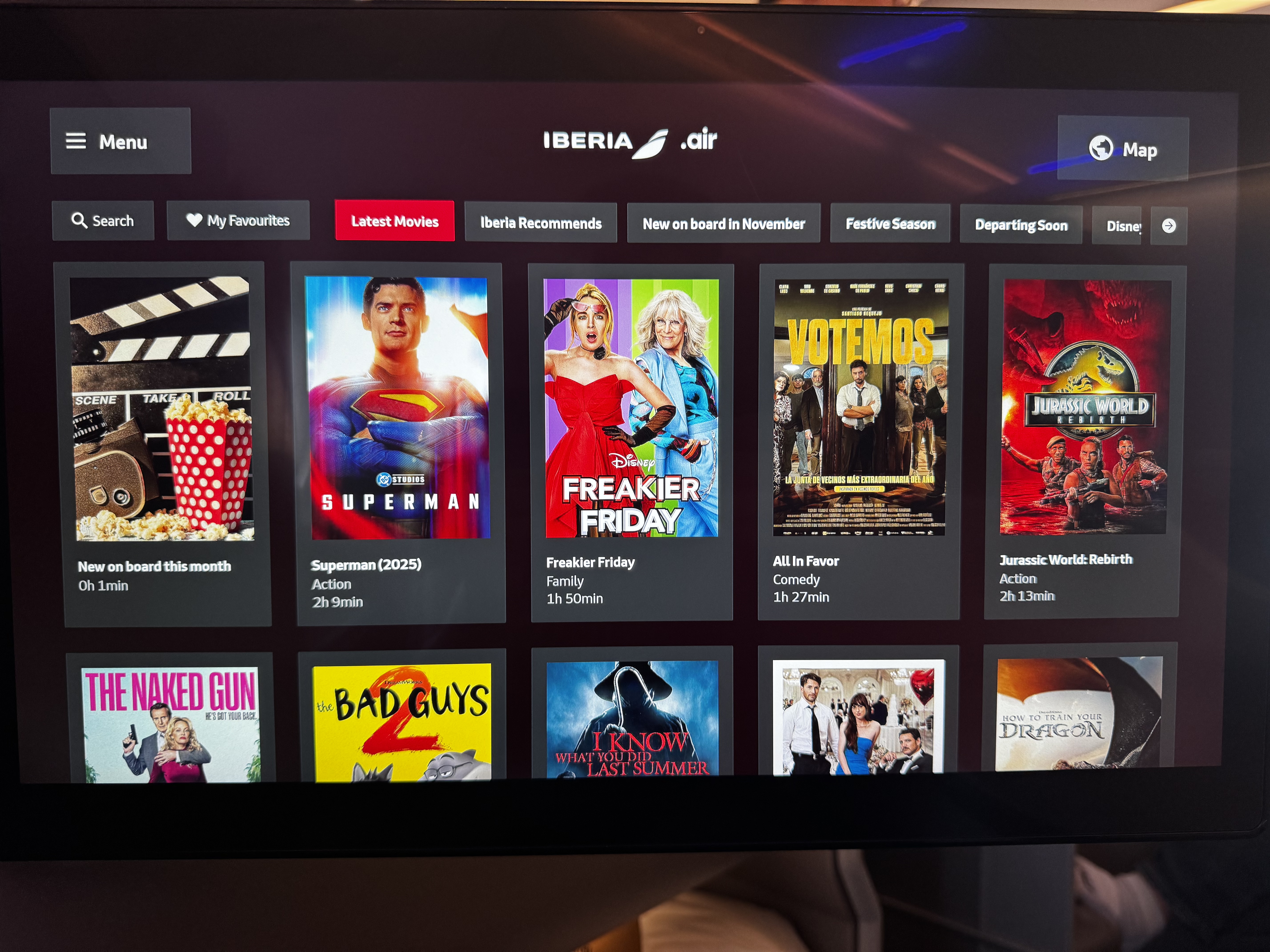 Iberia A321XLR MAD BOS movies Iberia A321XLR MAD BOS movies