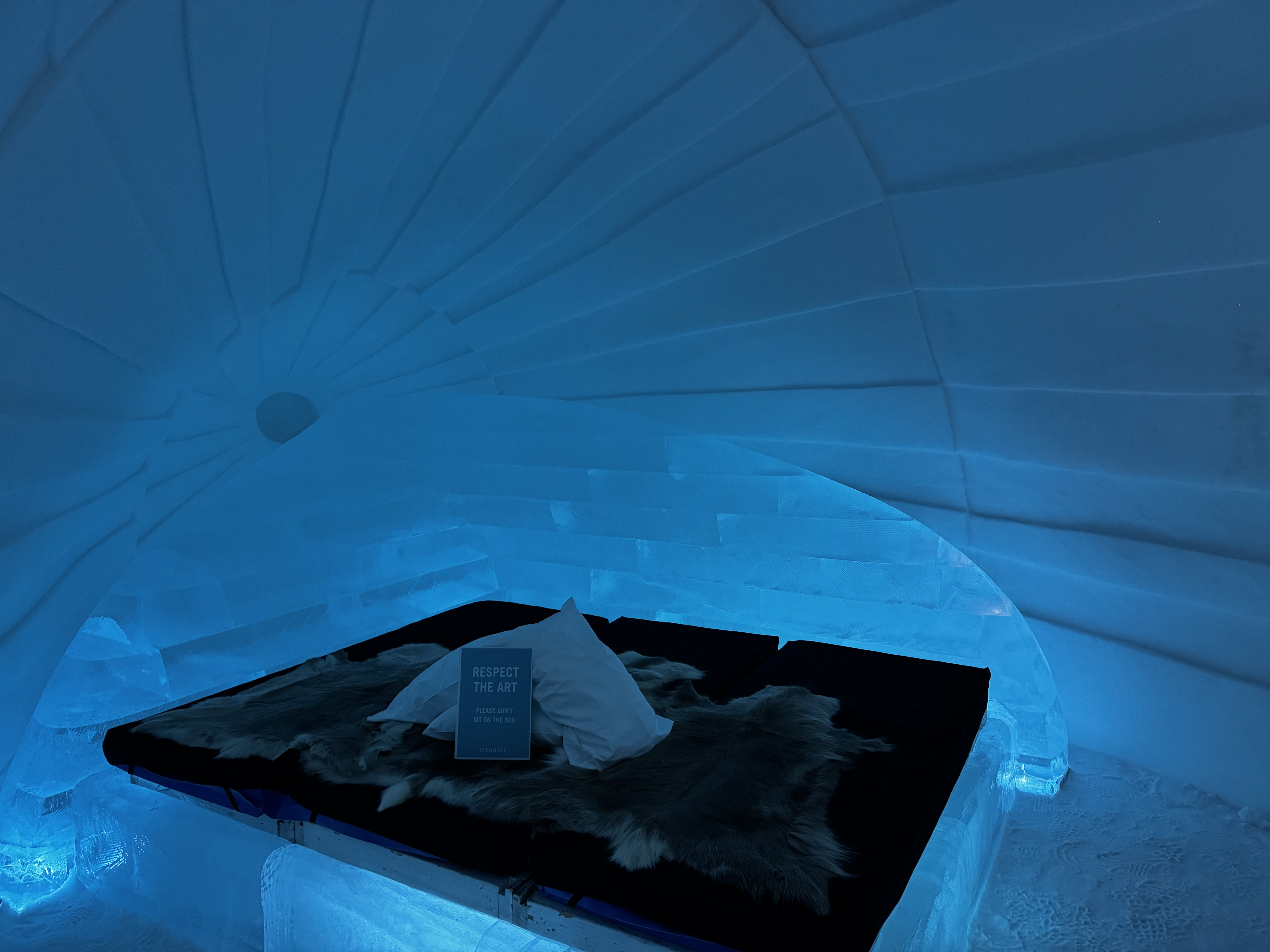 Ice Hotel Sweden Choice Ascend Ice Rooms bed 7