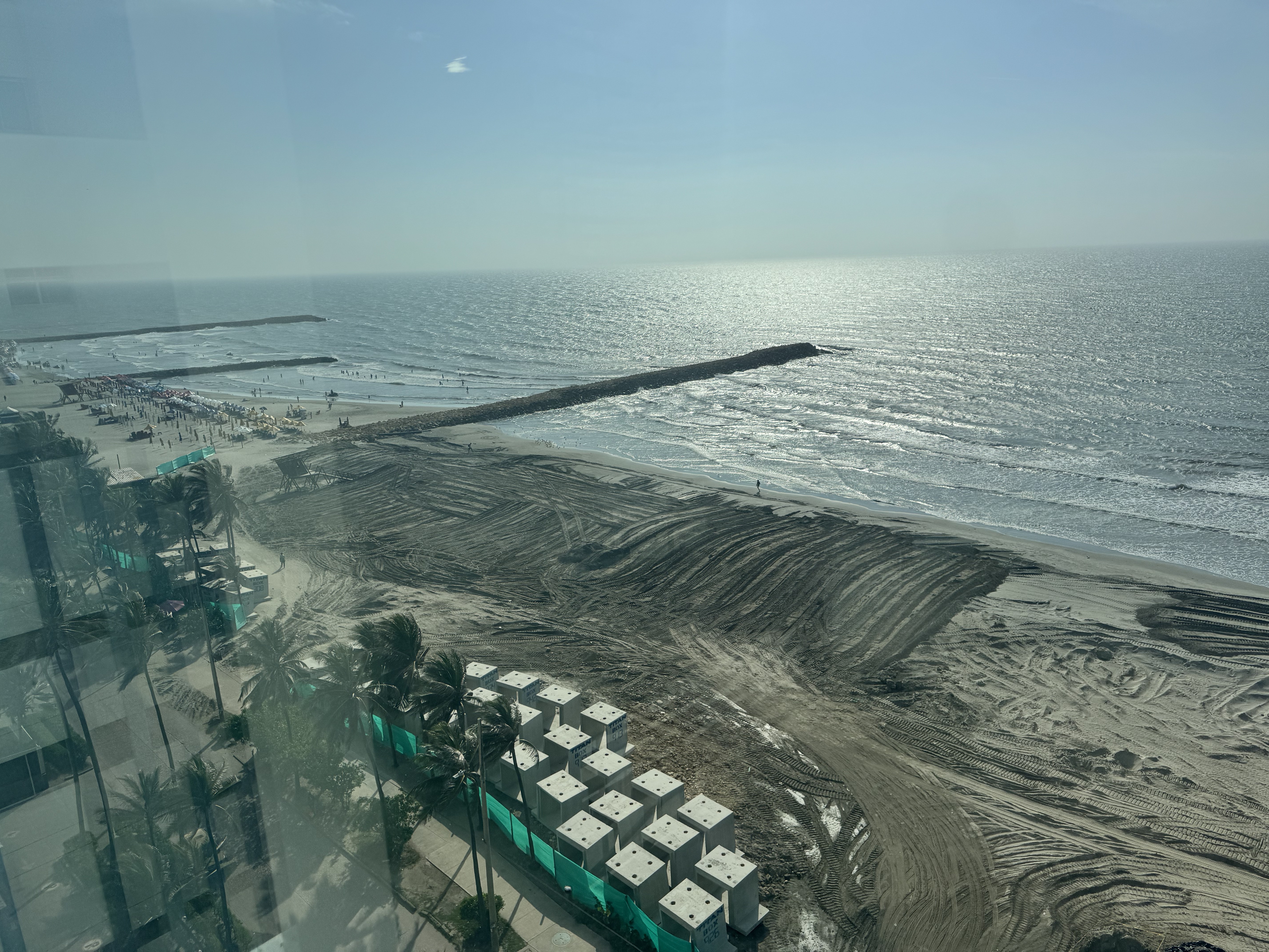 InterContinental Cartagena Beach Construction