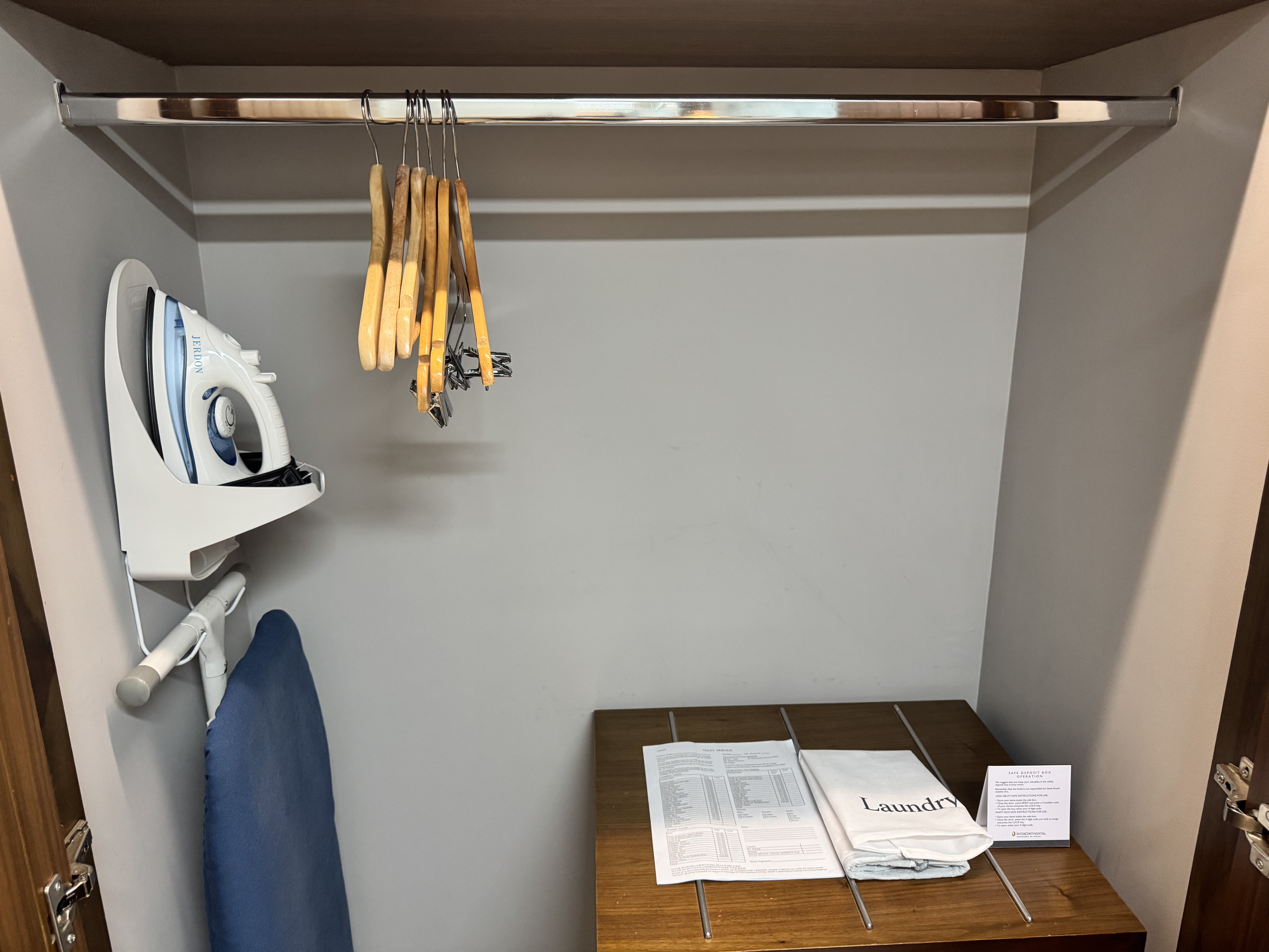 InterContinental Cartagena Closet With Iron