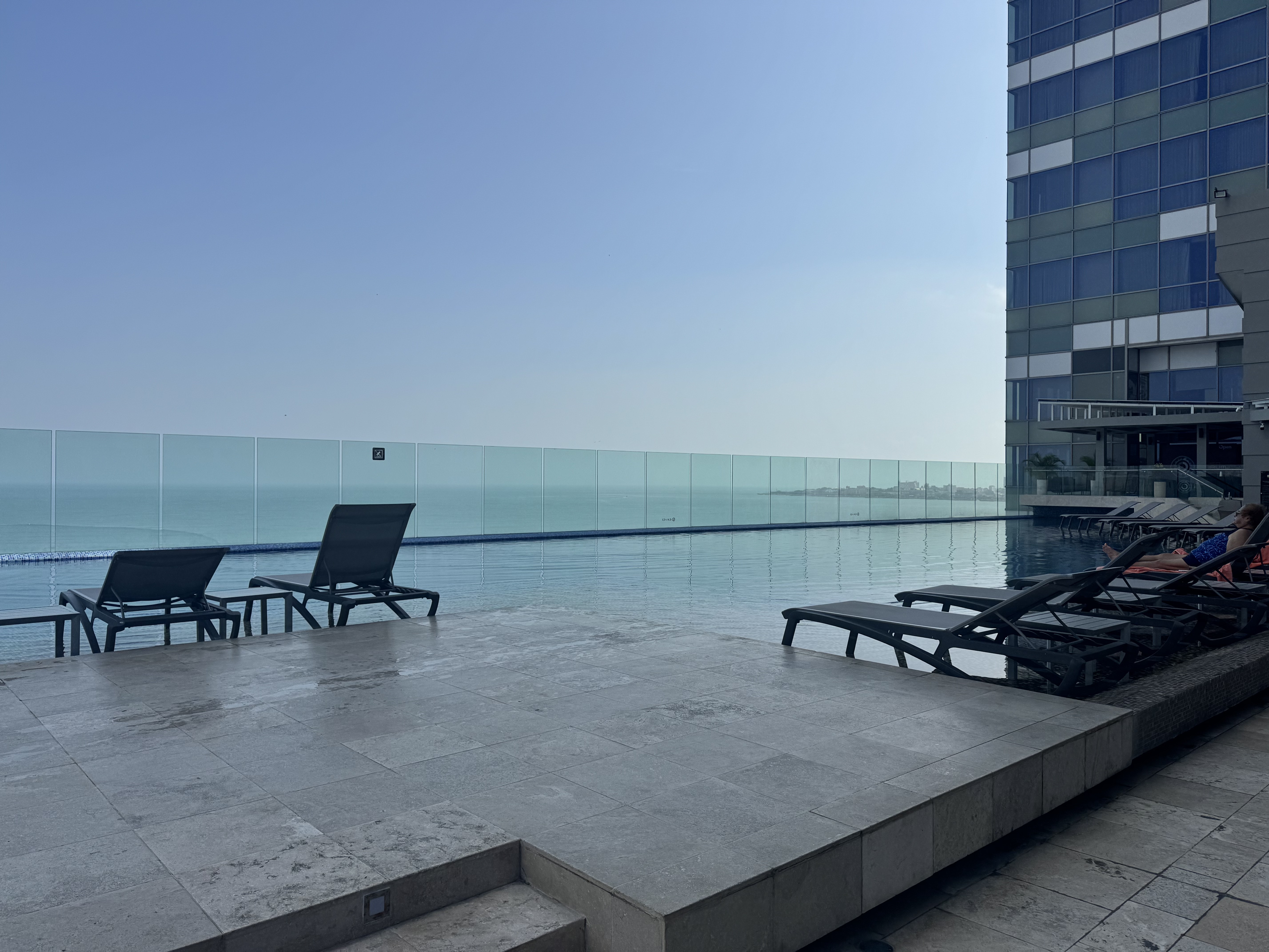 InterContinental Cartagena Pool Side View
