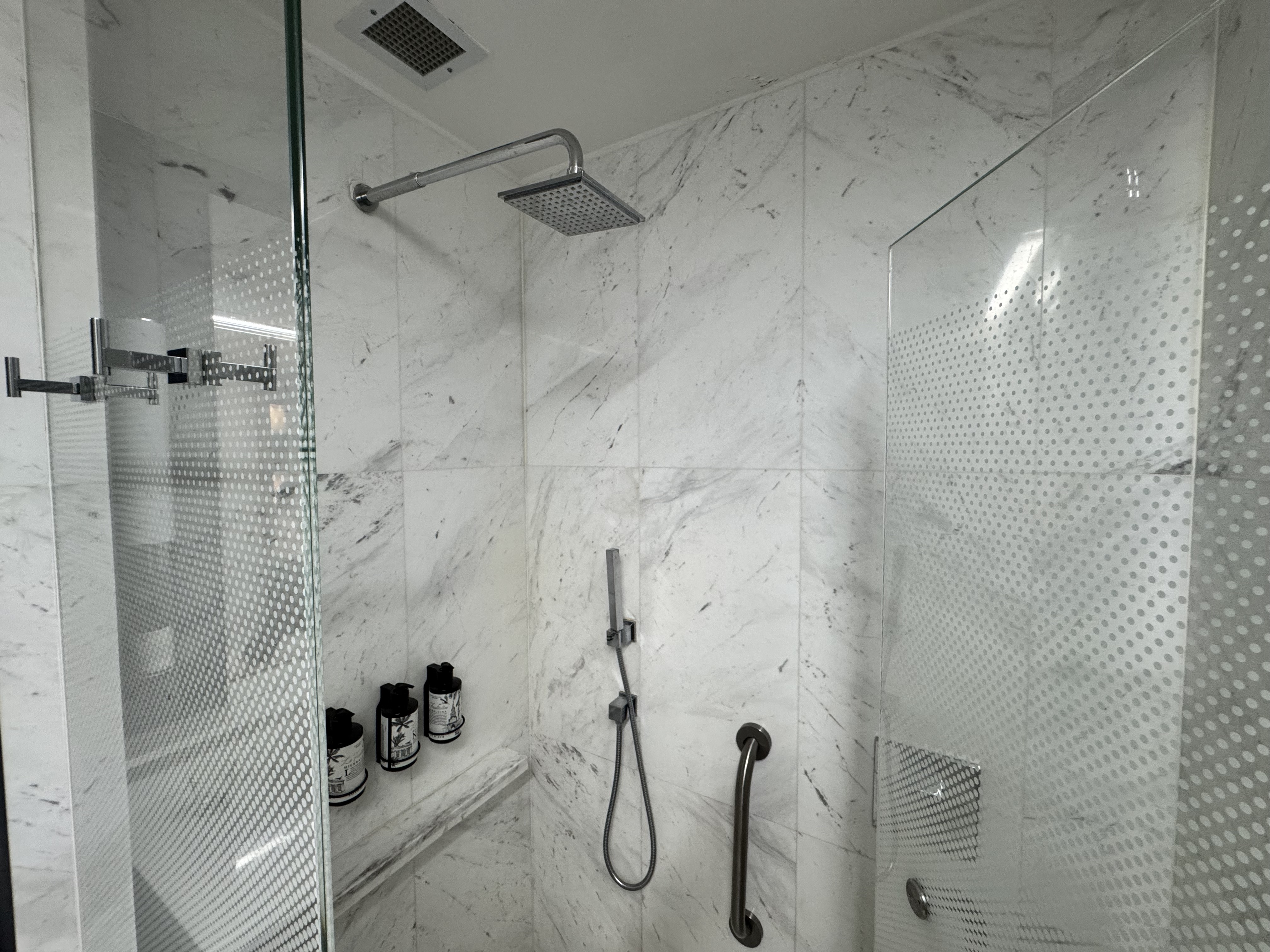 InterContinental Cartagena Shower With Door Open