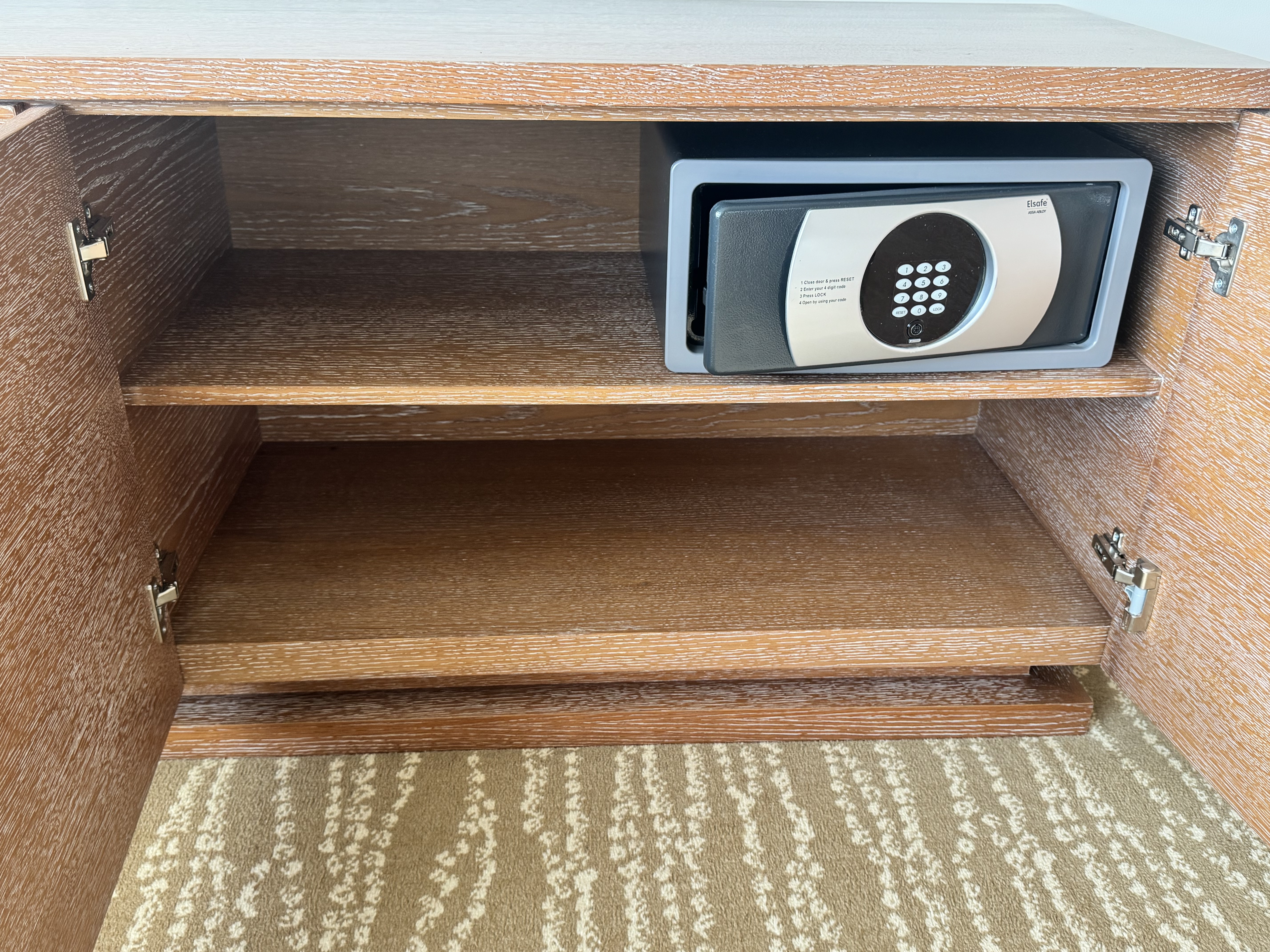 JW Marriott Absheron Baku Bedroom In Room Safe