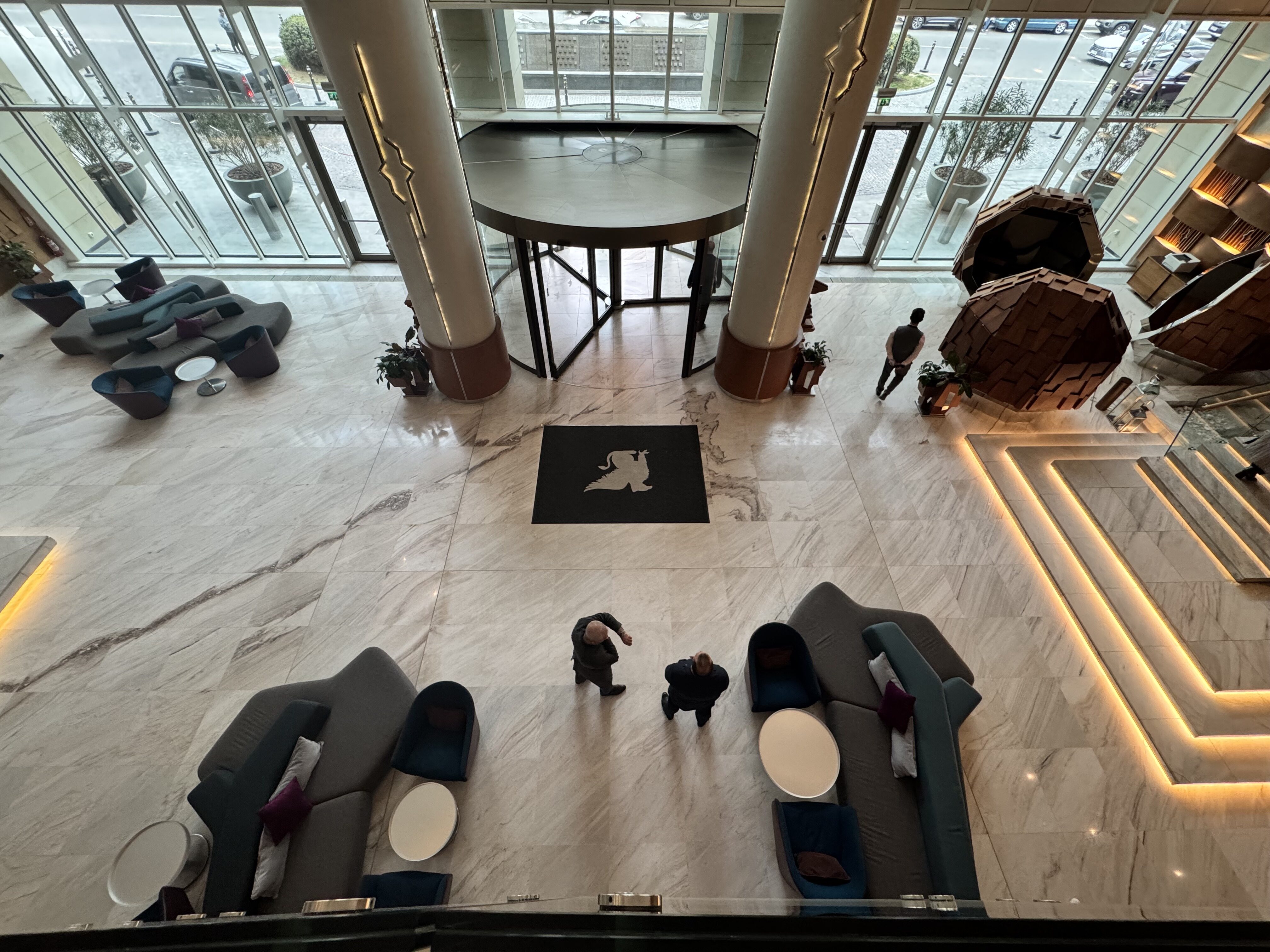 JW Marriott Absheron Baku Lobby Atrium Above