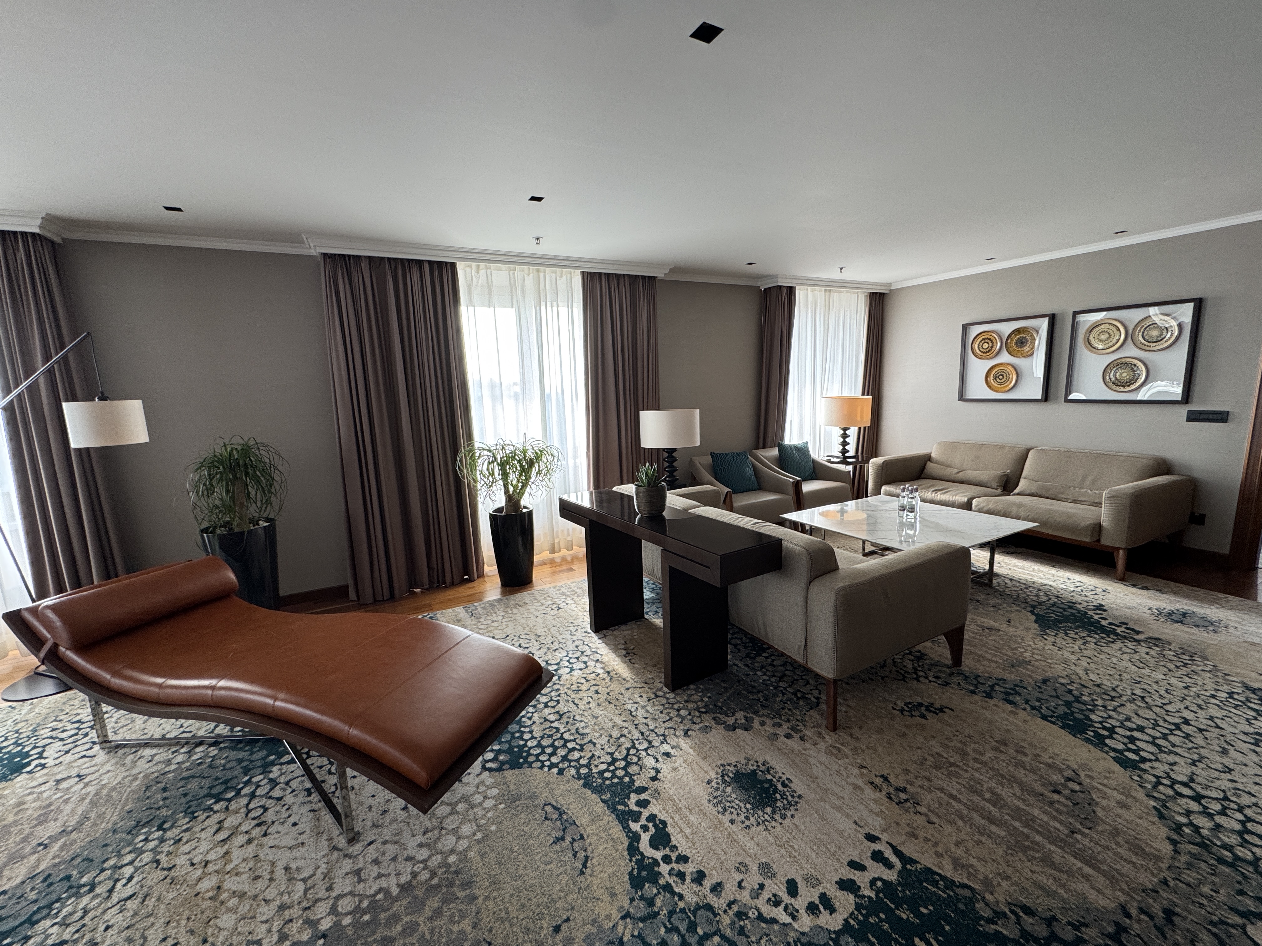 JW Marriott Bucharest Grand Hotel Presidential Suite living room
