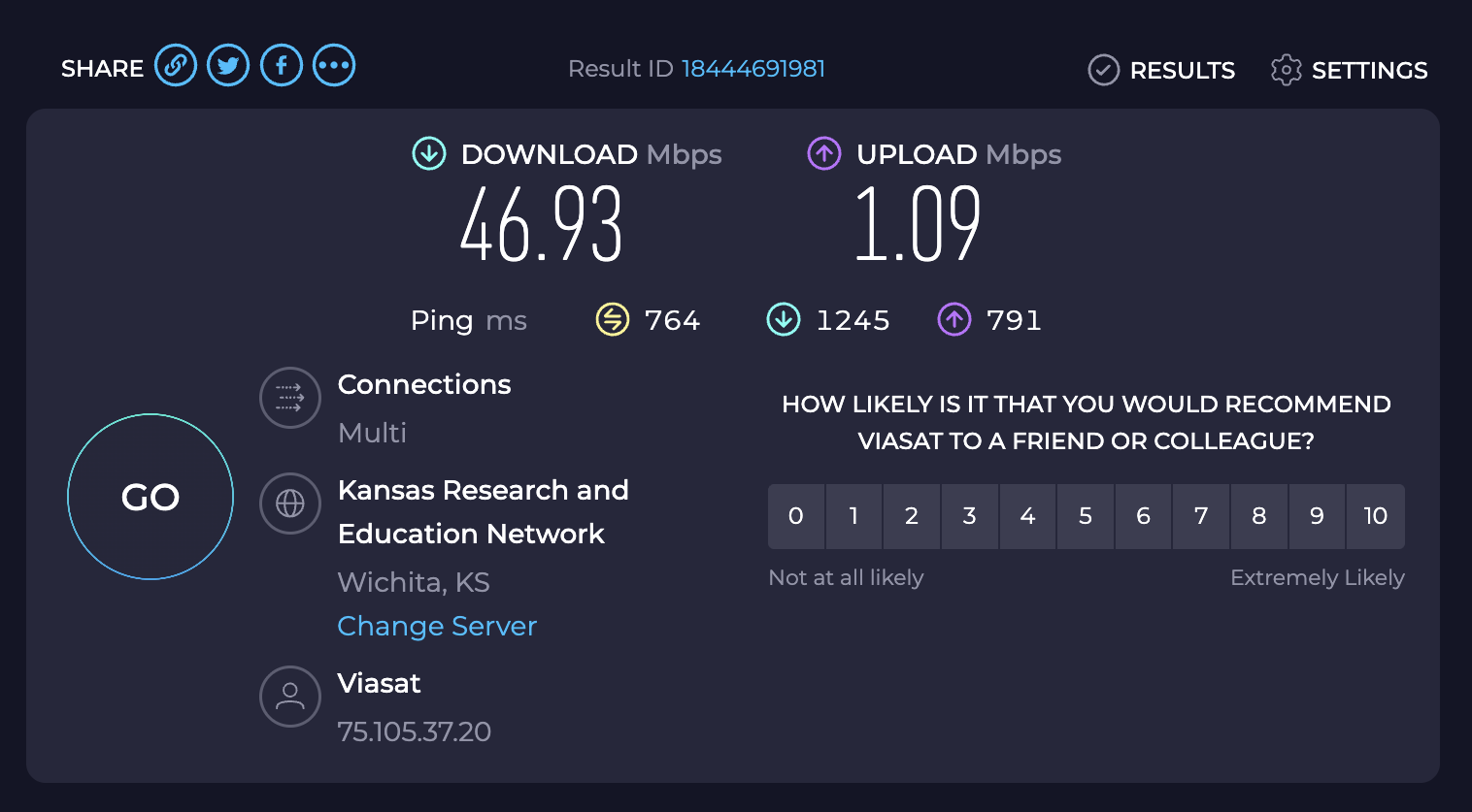 JetBlue Wi Fi speed test JetBlue Wi Fi speed test