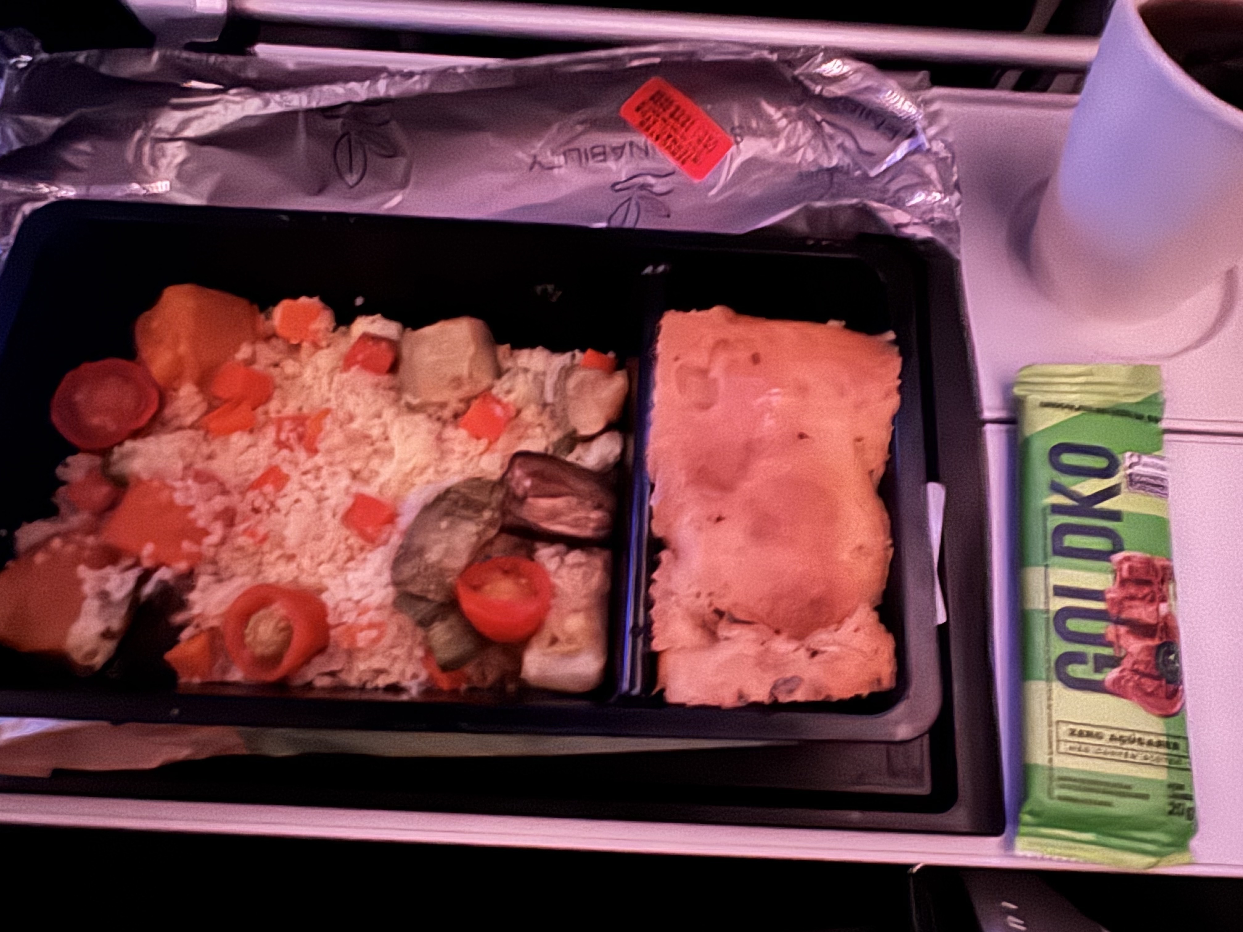 LATAM B787 9 GRU MEX VGML Dinner Plated