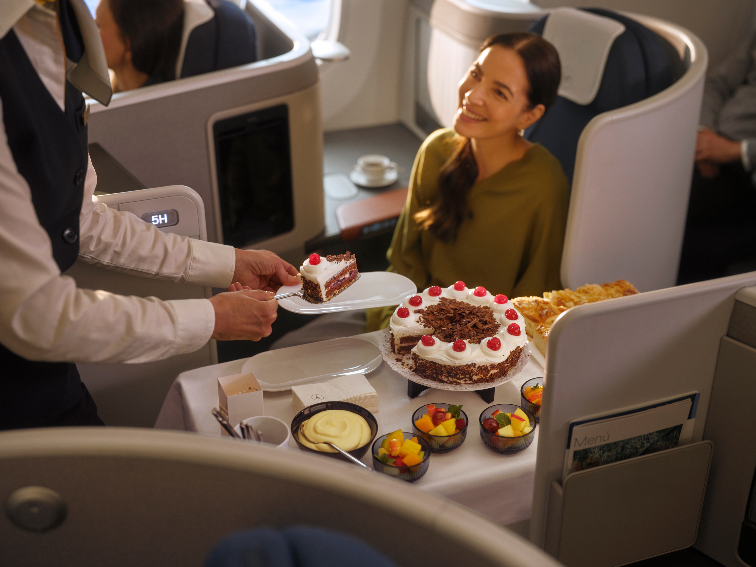 Lufthansa FOX business desserts