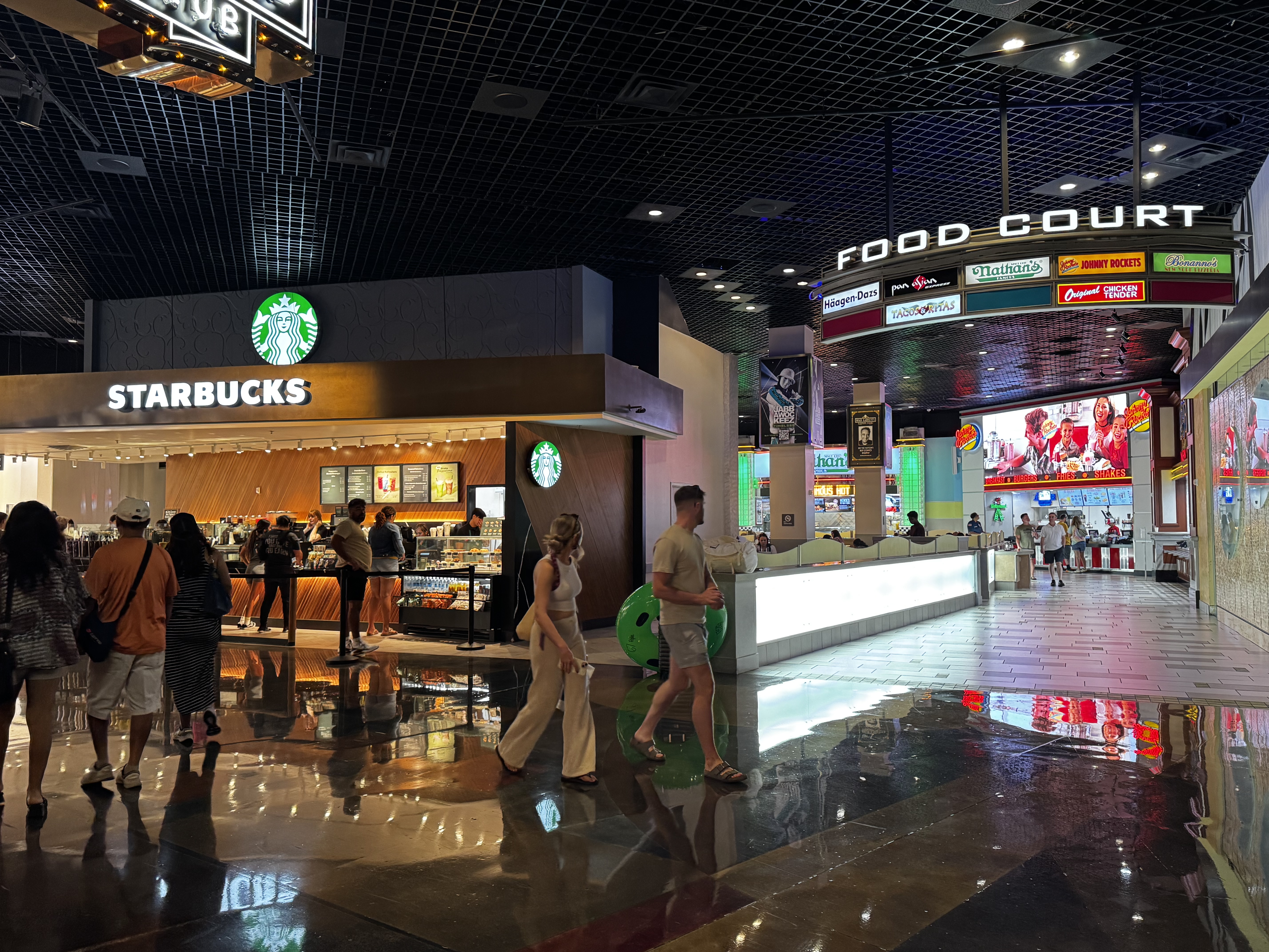 MGM Grand Las Vegas food court Starbucks MGM Grand Las Vegas food court Starbucks
