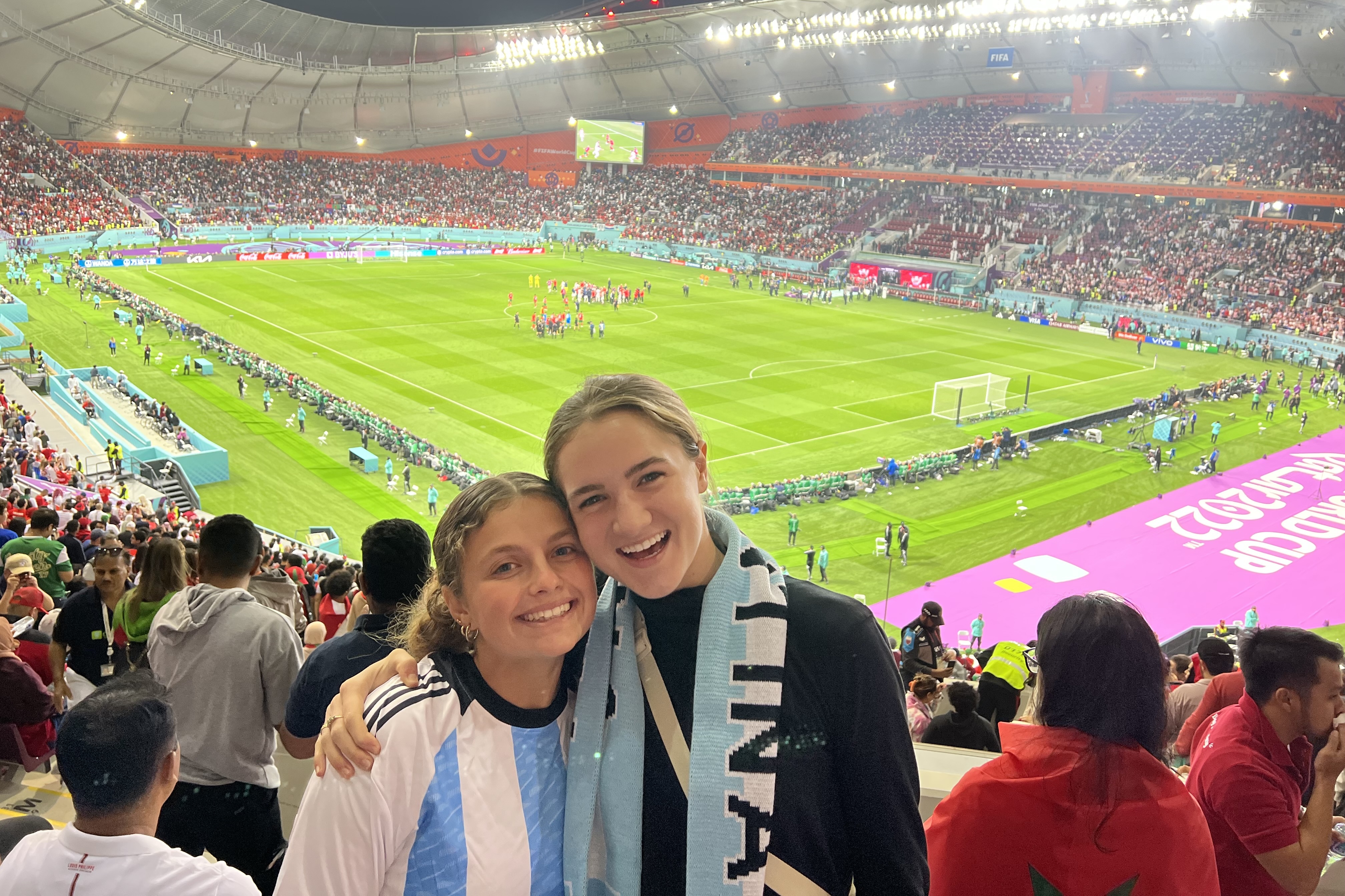 McKay and Friend Doha Qatar 2022 World Cup
