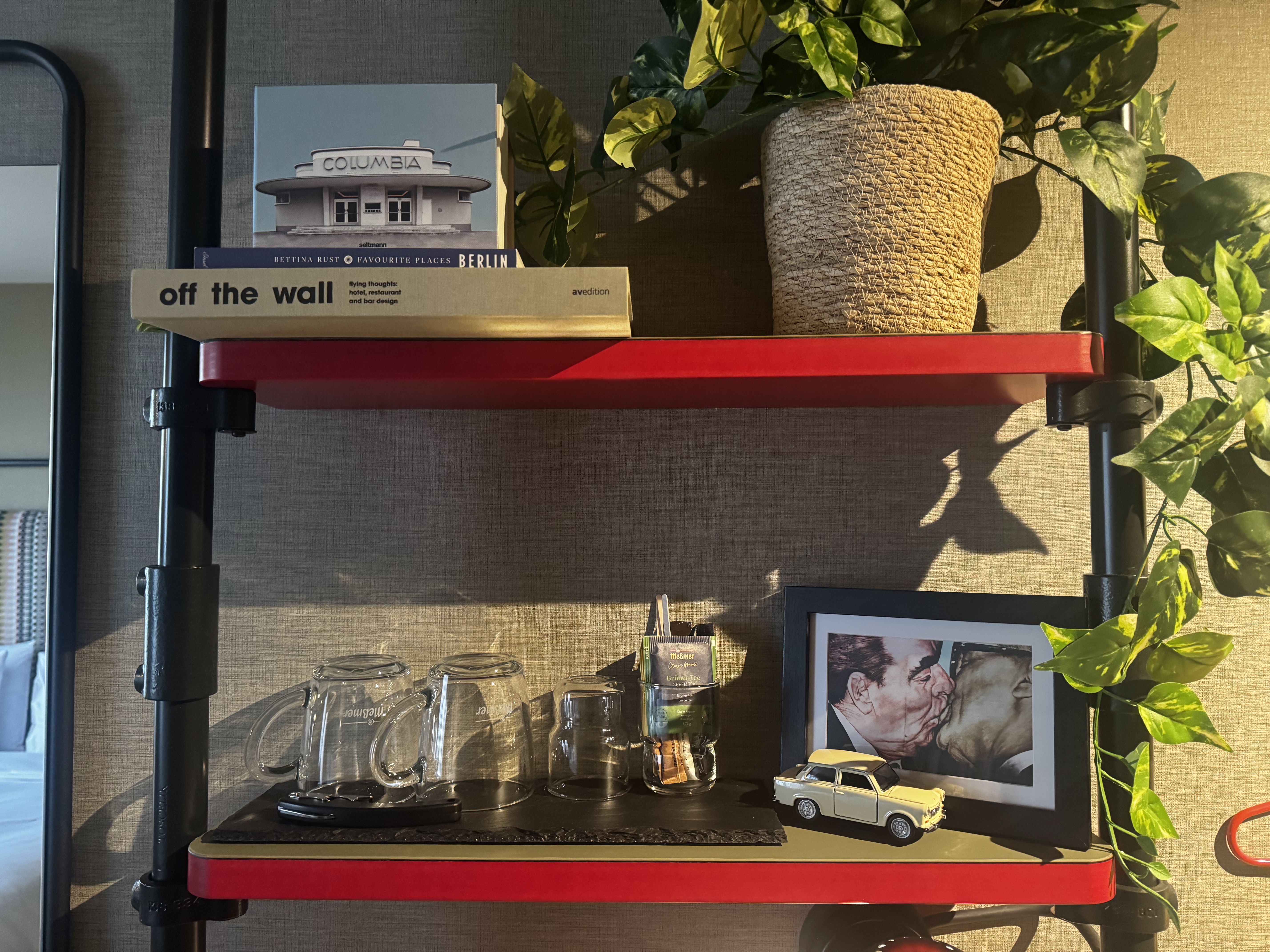 Me and All Hotel Berlin East Side shelves