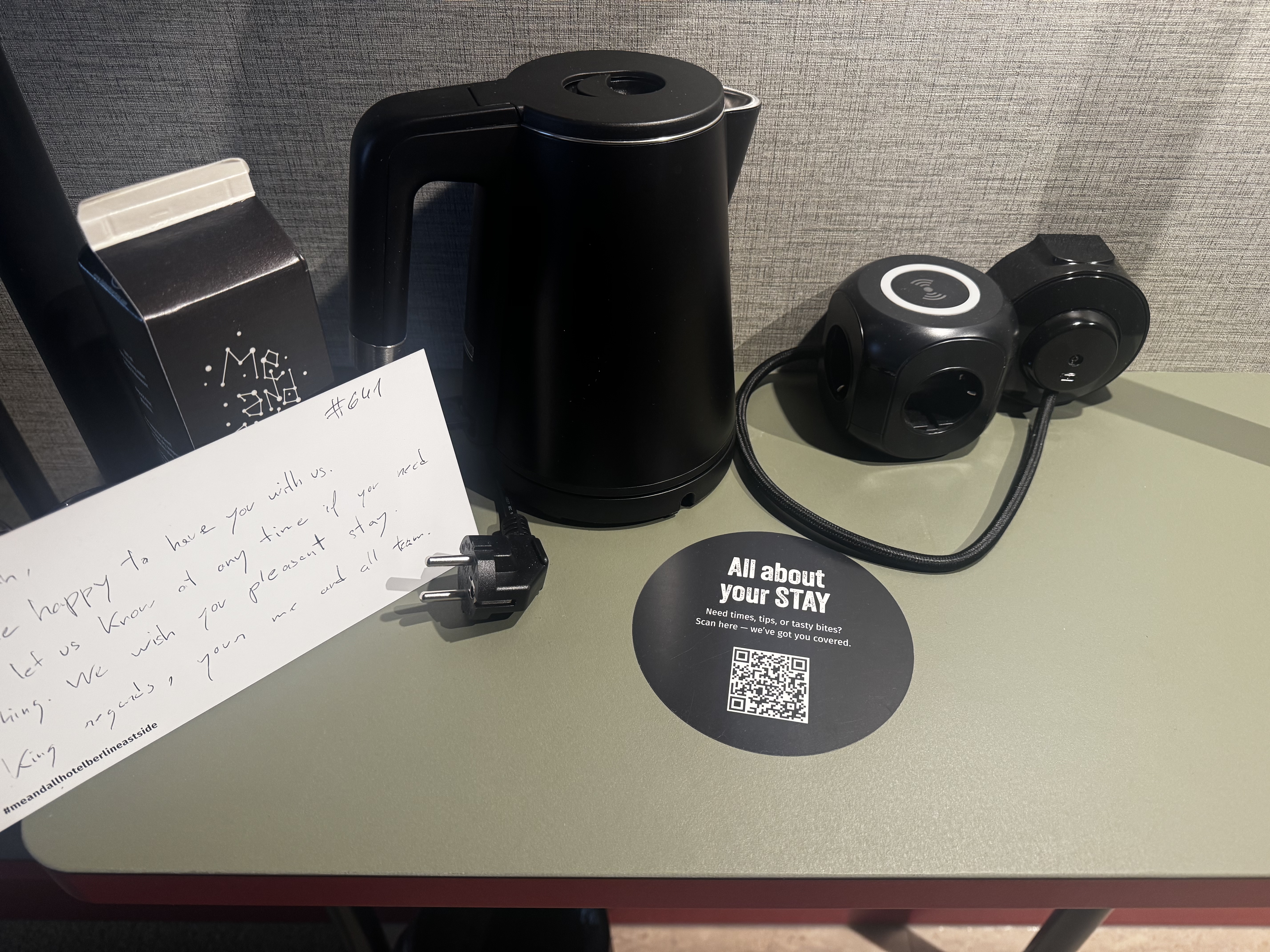 Me and All Hotel Berlin East Side tea kettle
