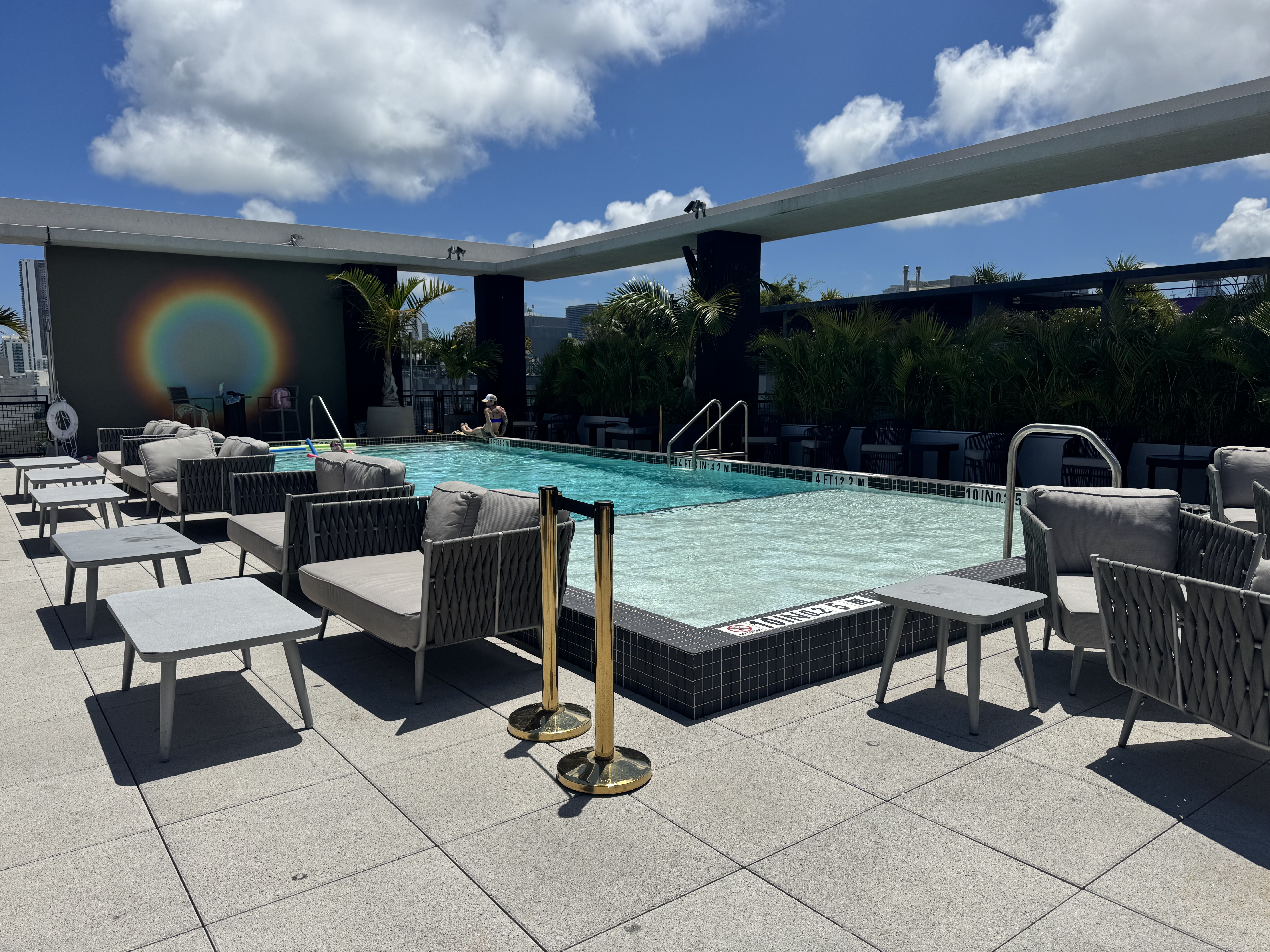 Moxy Miami Wynwood Rooftop Pool