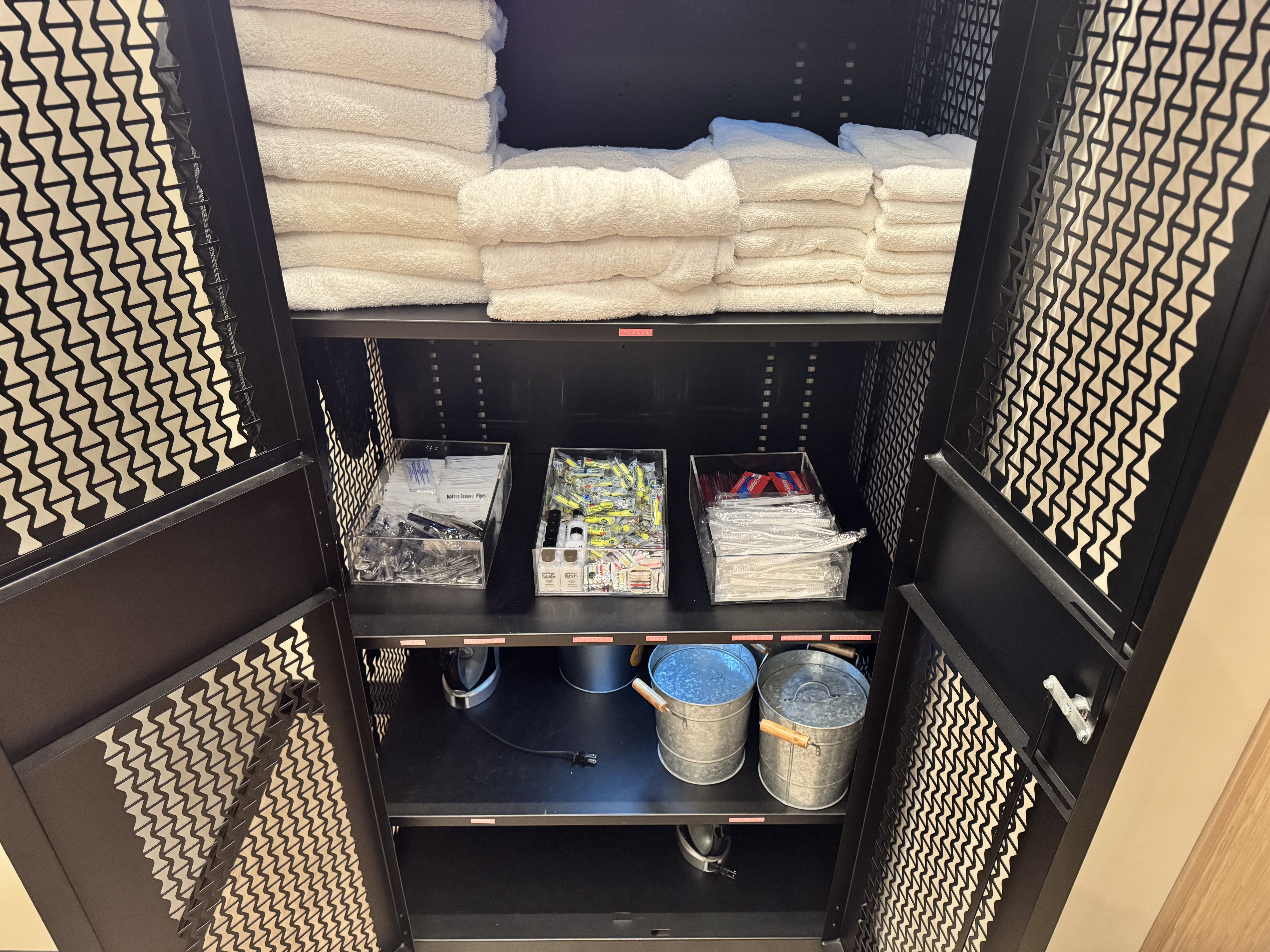 Moxy Miami Wynwood Stash Amenity Cabinet