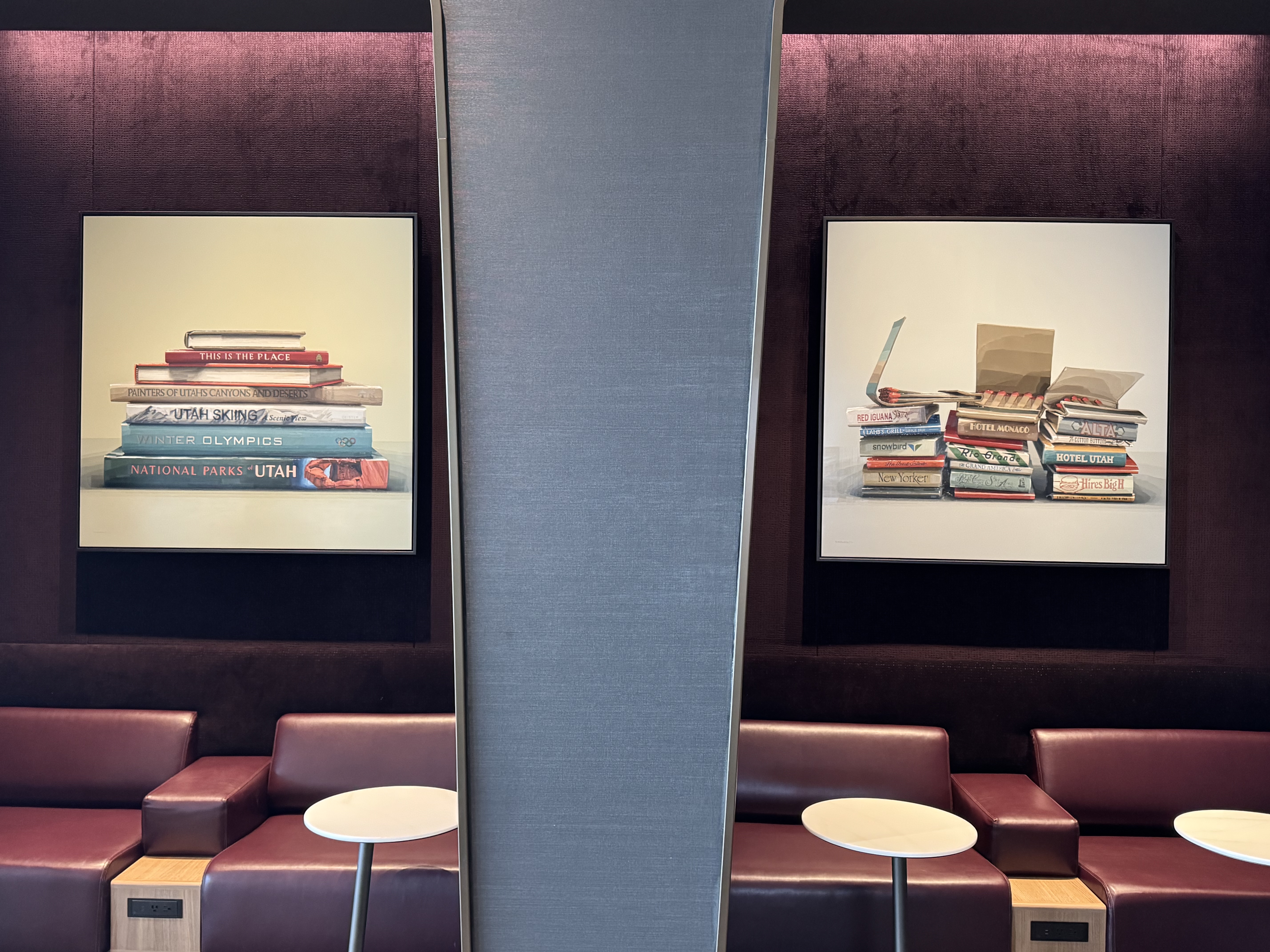 New Delta Sky Club SLC Artwork