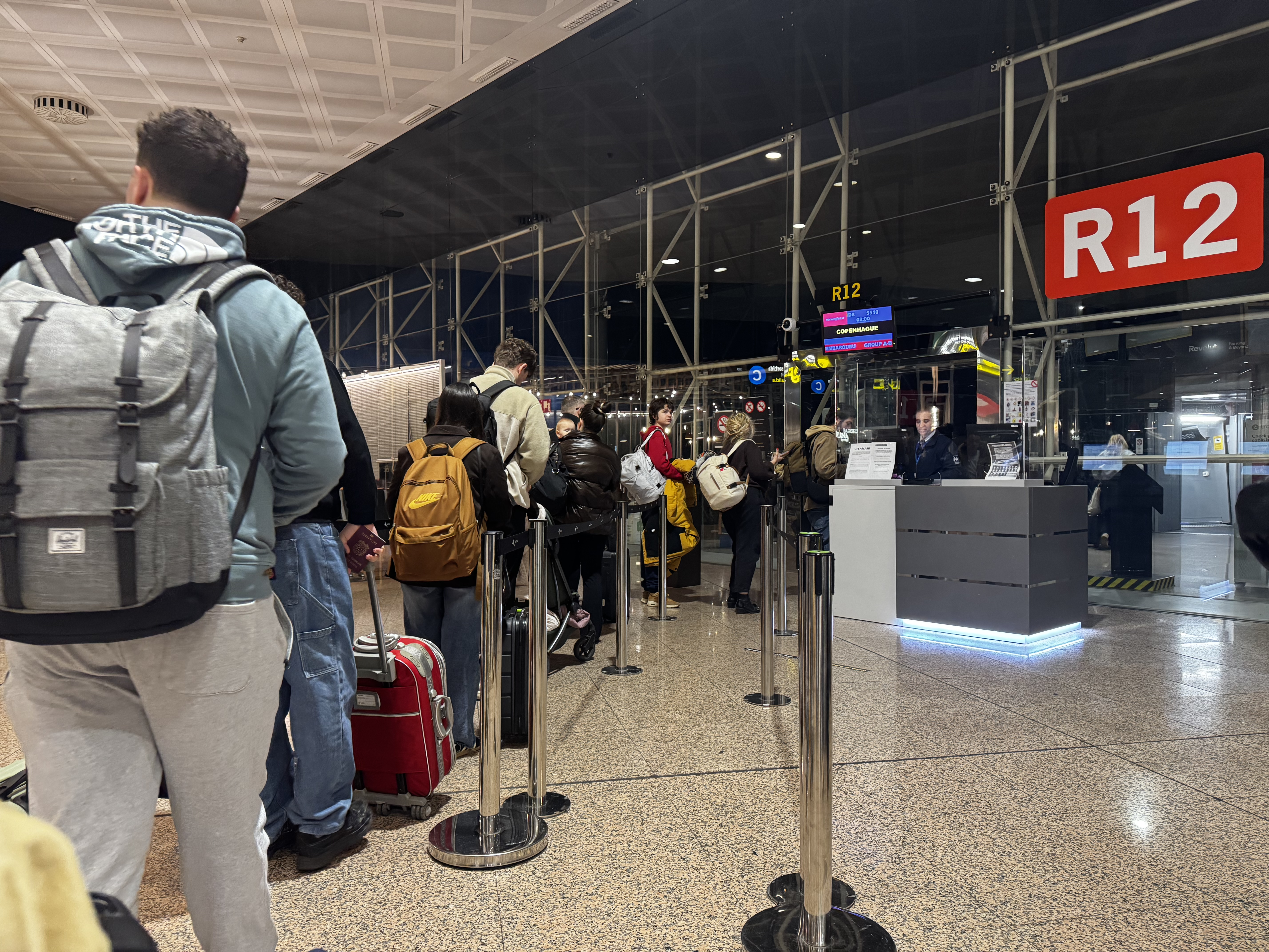 Norwegian boarding BCN T2