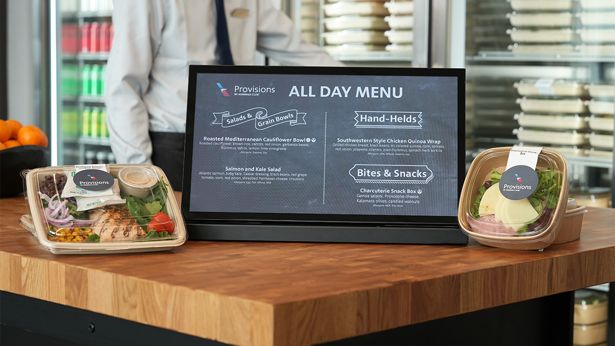 Provisions by Admirals Club breakfast menu Provisions by Admirals Club breakfast menu