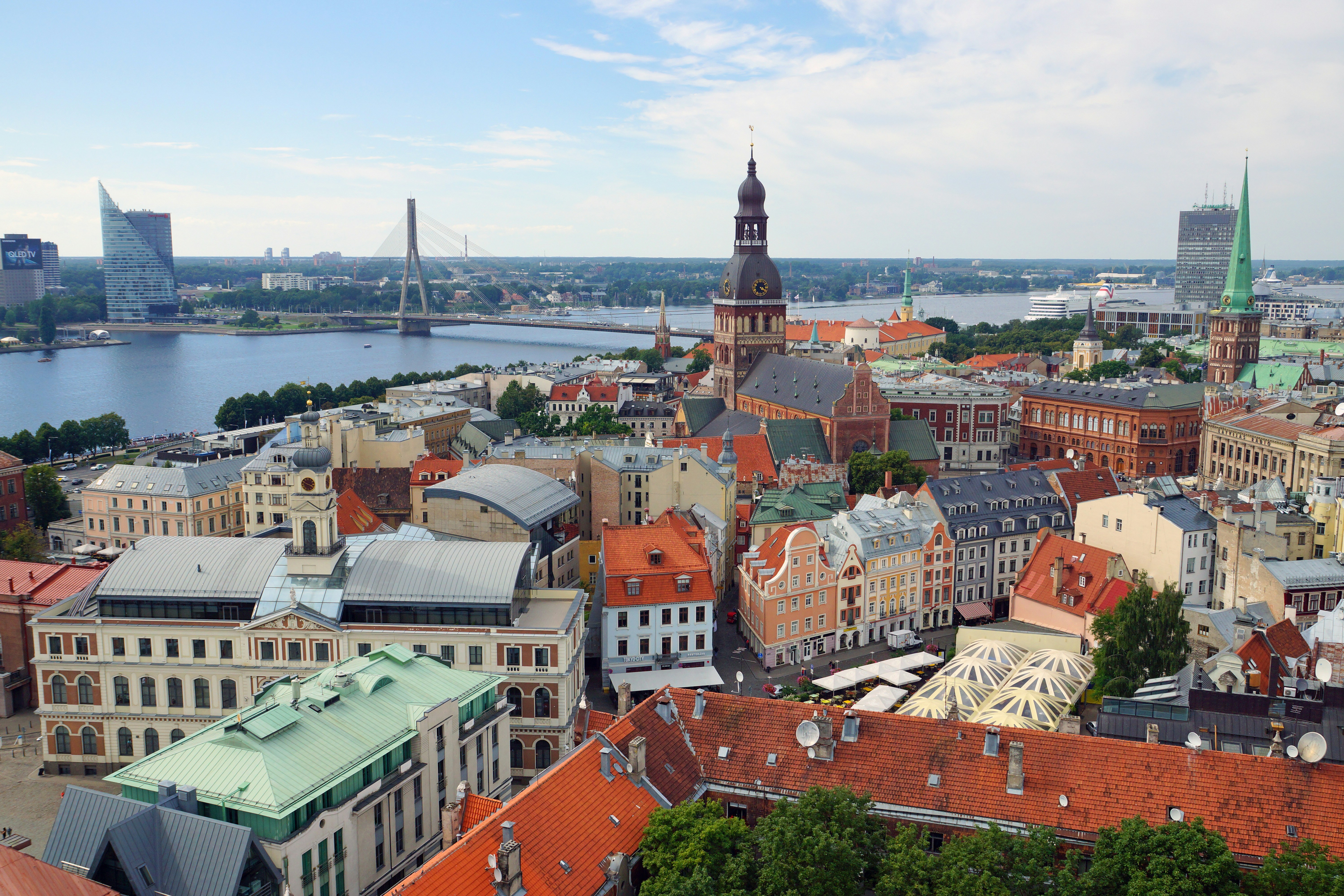Riga Latvia old town Riga Latvia old town