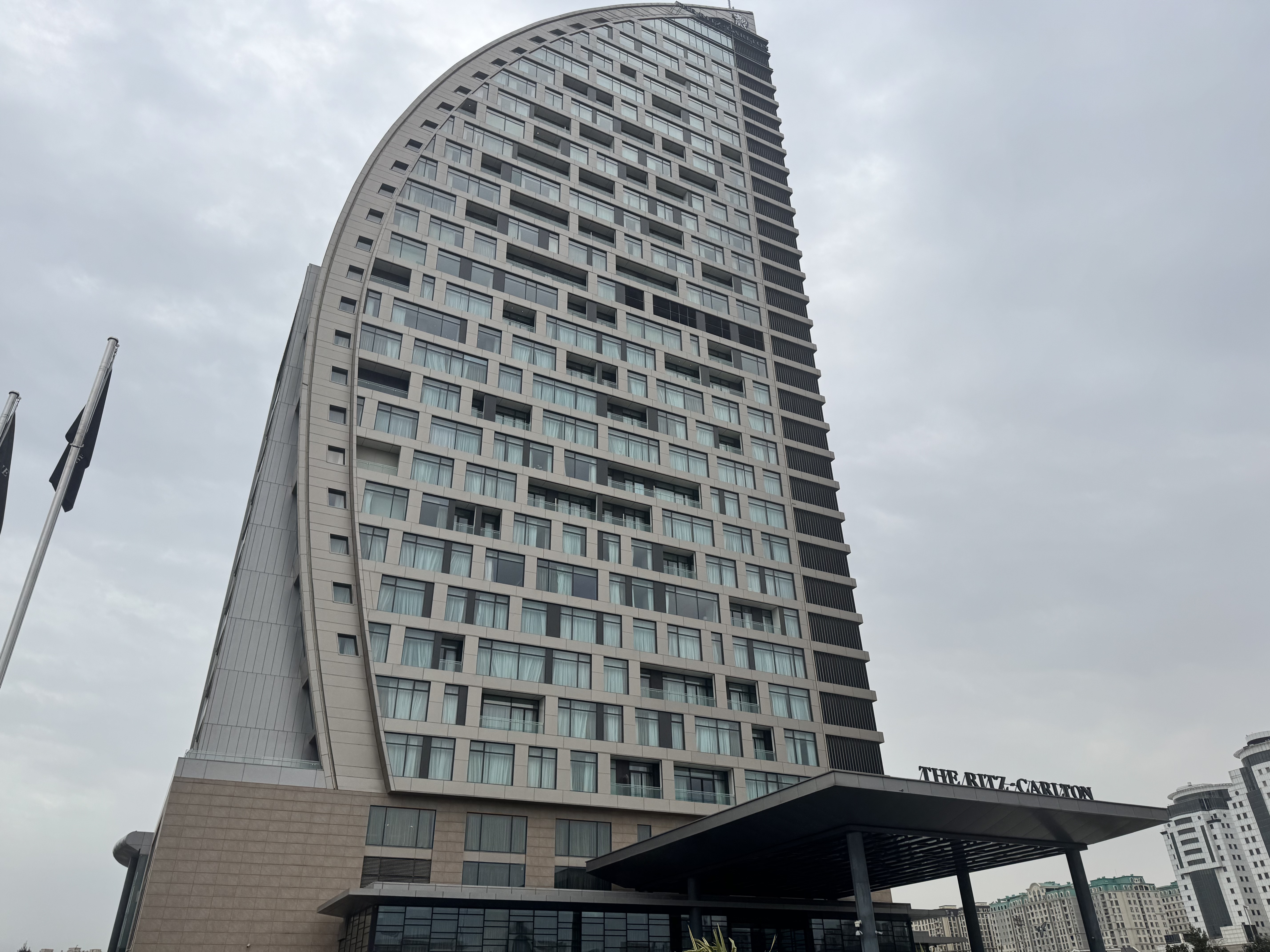 Ritz Carlton Baku Exterior Front View