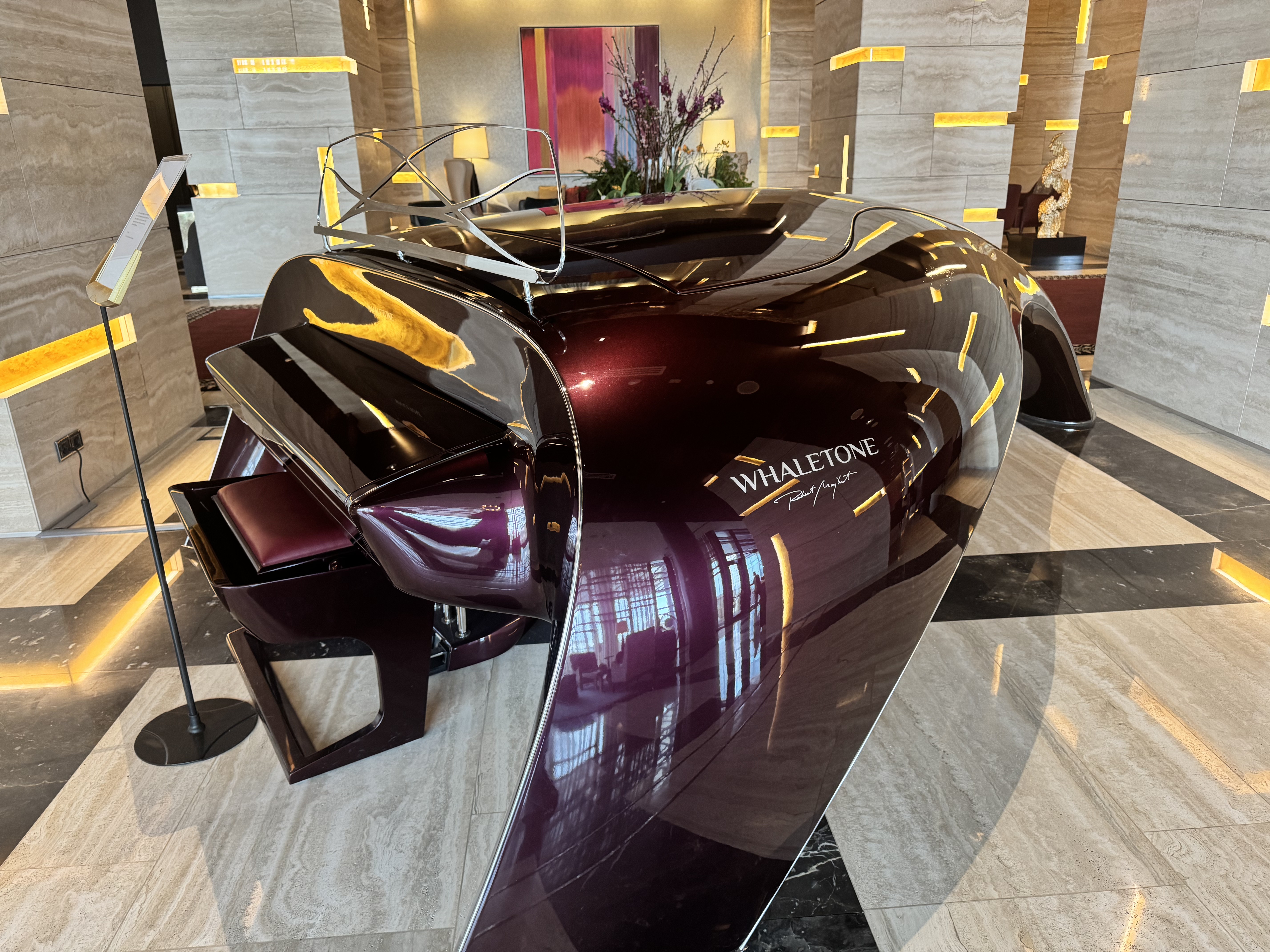 Ritz Carlton Baku Lobby Whaletone Piano Ritz Carlton Baku Lobby Whaletone Piano