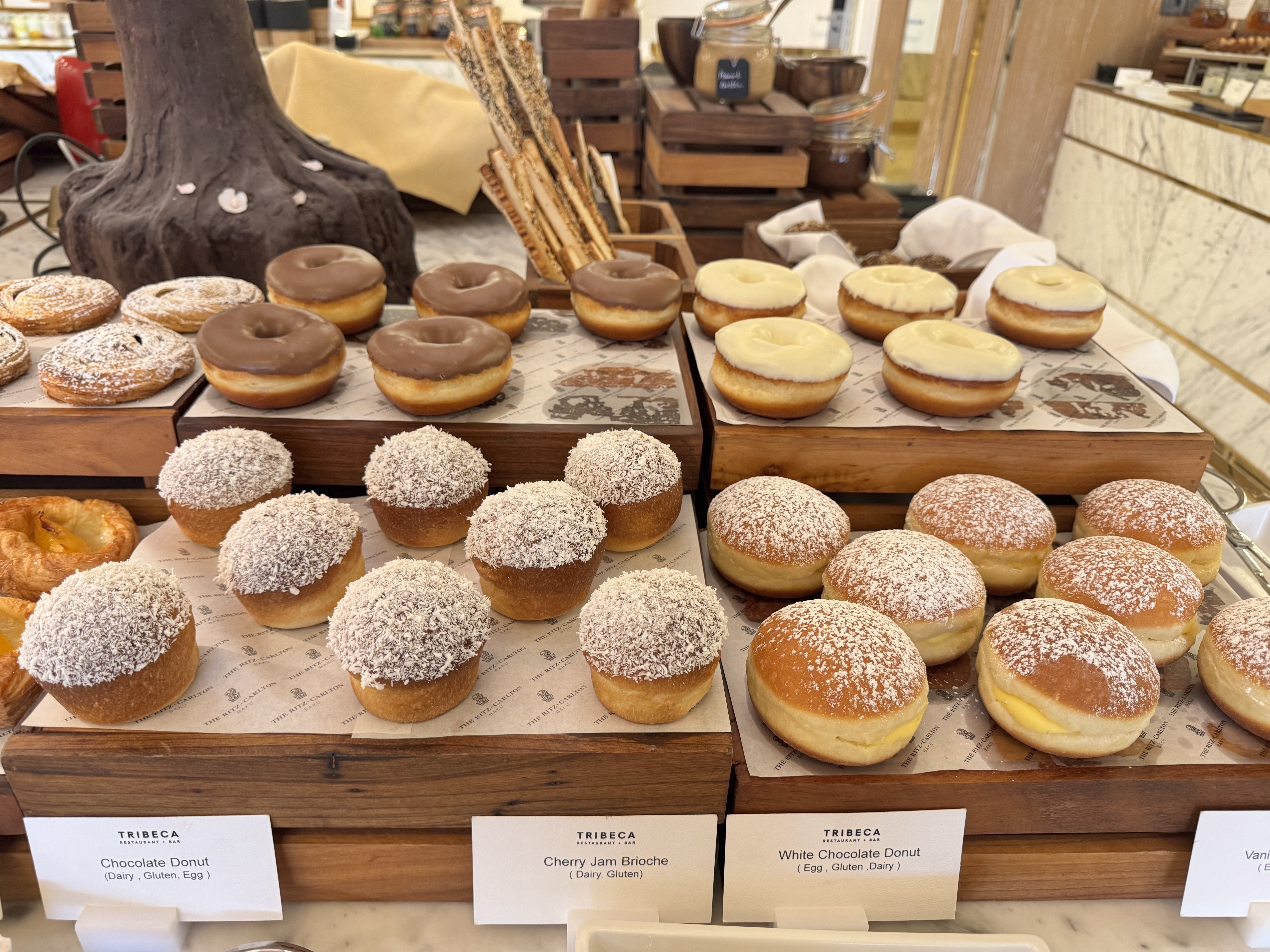 Ritz Carlton Baku Tribeca Buffet Pastries