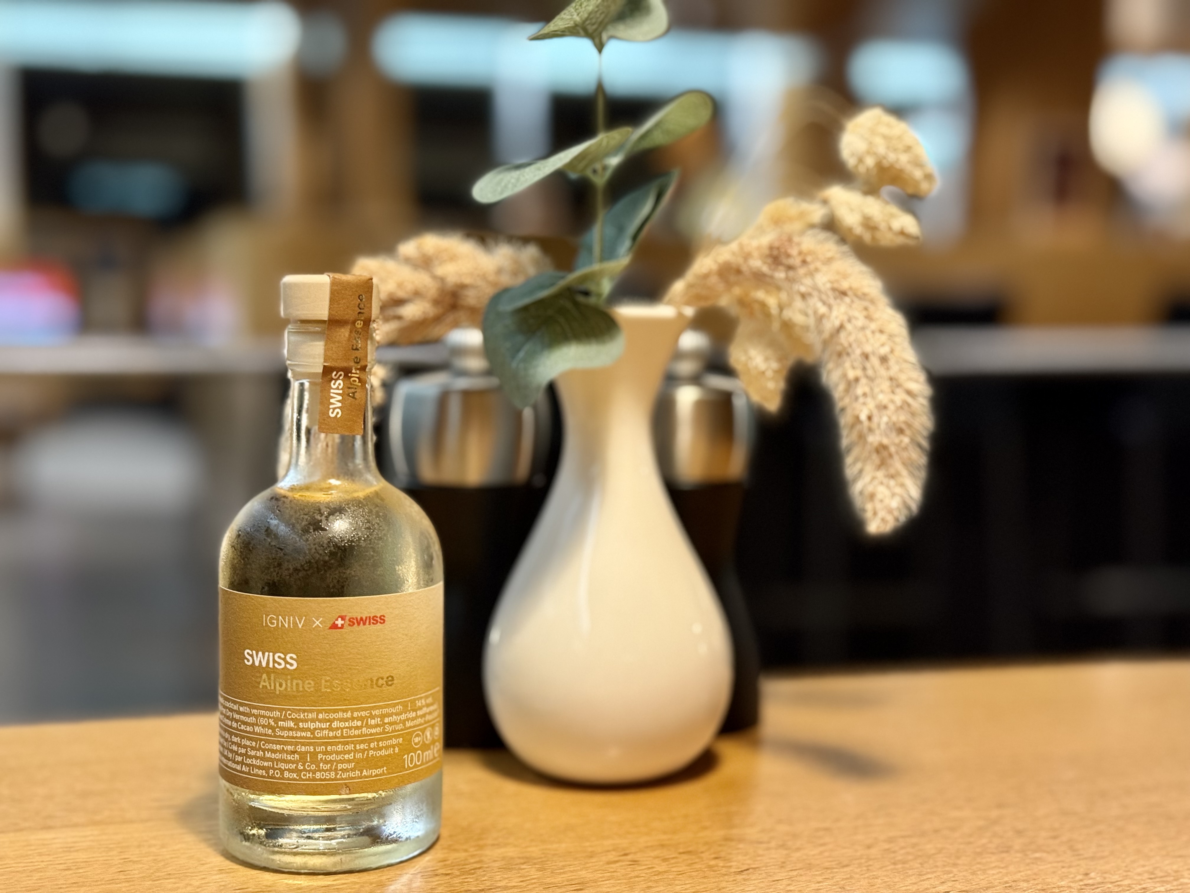 SWISS Alpine Essence cocktail SWISS Alpine Essence cocktail